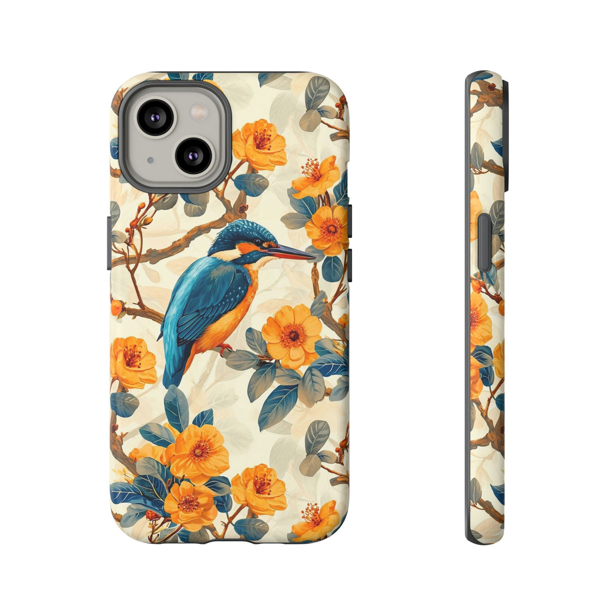 Birds Seamless Pattern Phone Case – Elegant and Timeless Avian Design