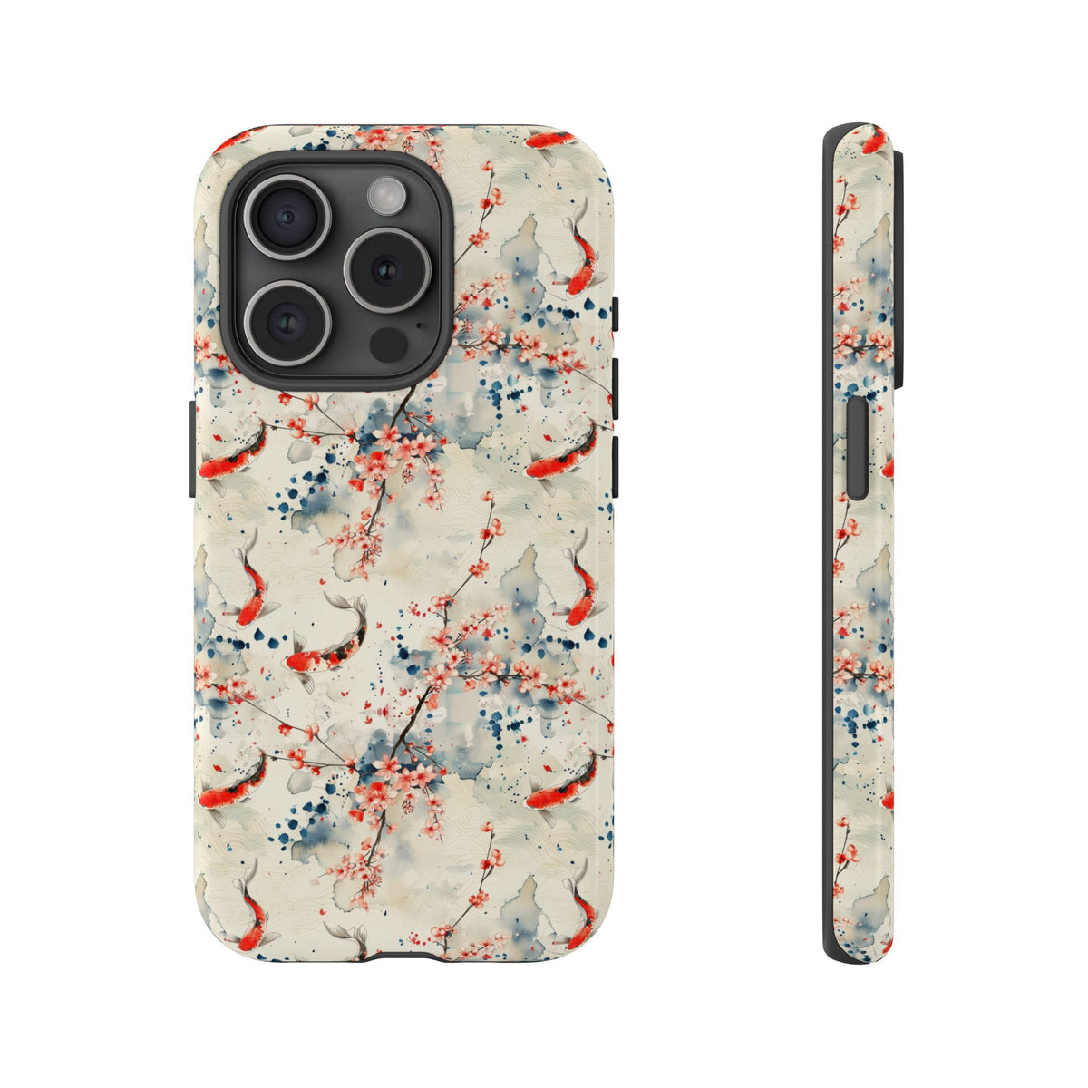 Japanese Pattern Phone Case – Elegant & Timeless Design for Your Phone 073