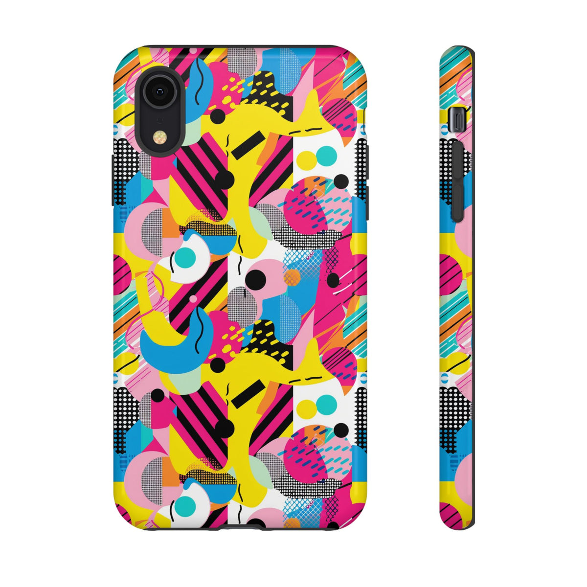 Retro 80s Seamless Phone Case – Vintage Style Meets Modern Protection 091