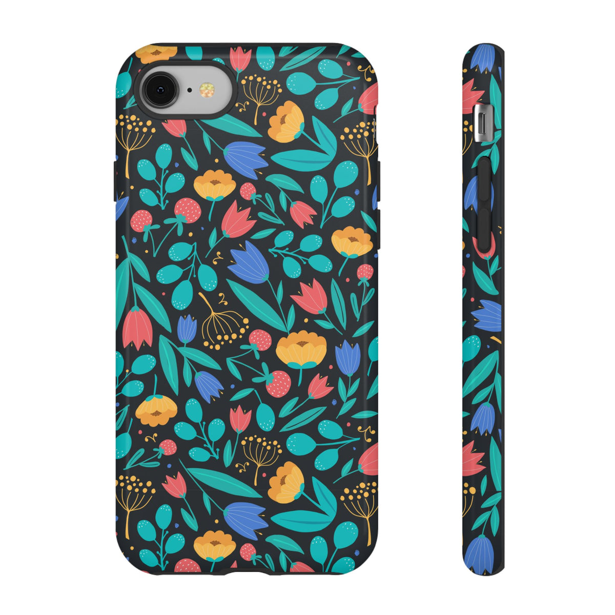 Colorful Little Flower Design Phone Case – Bright and Cheerful Floral Phone Cover