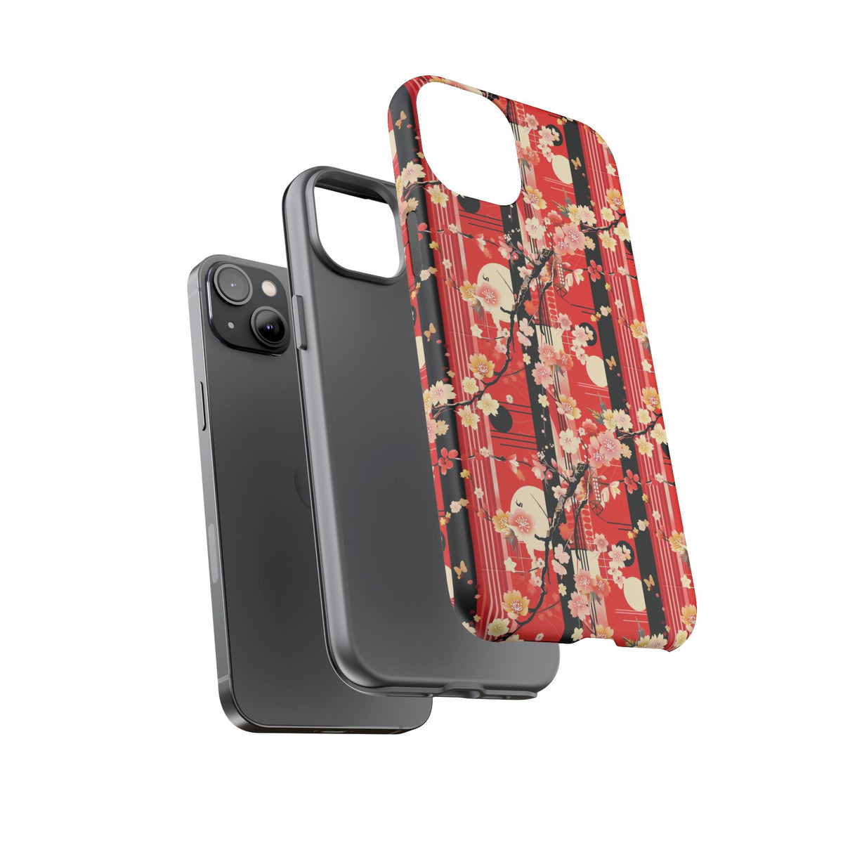 Japanese Pattern Phone Case – Elegant & Timeless Design for Your Phone 026