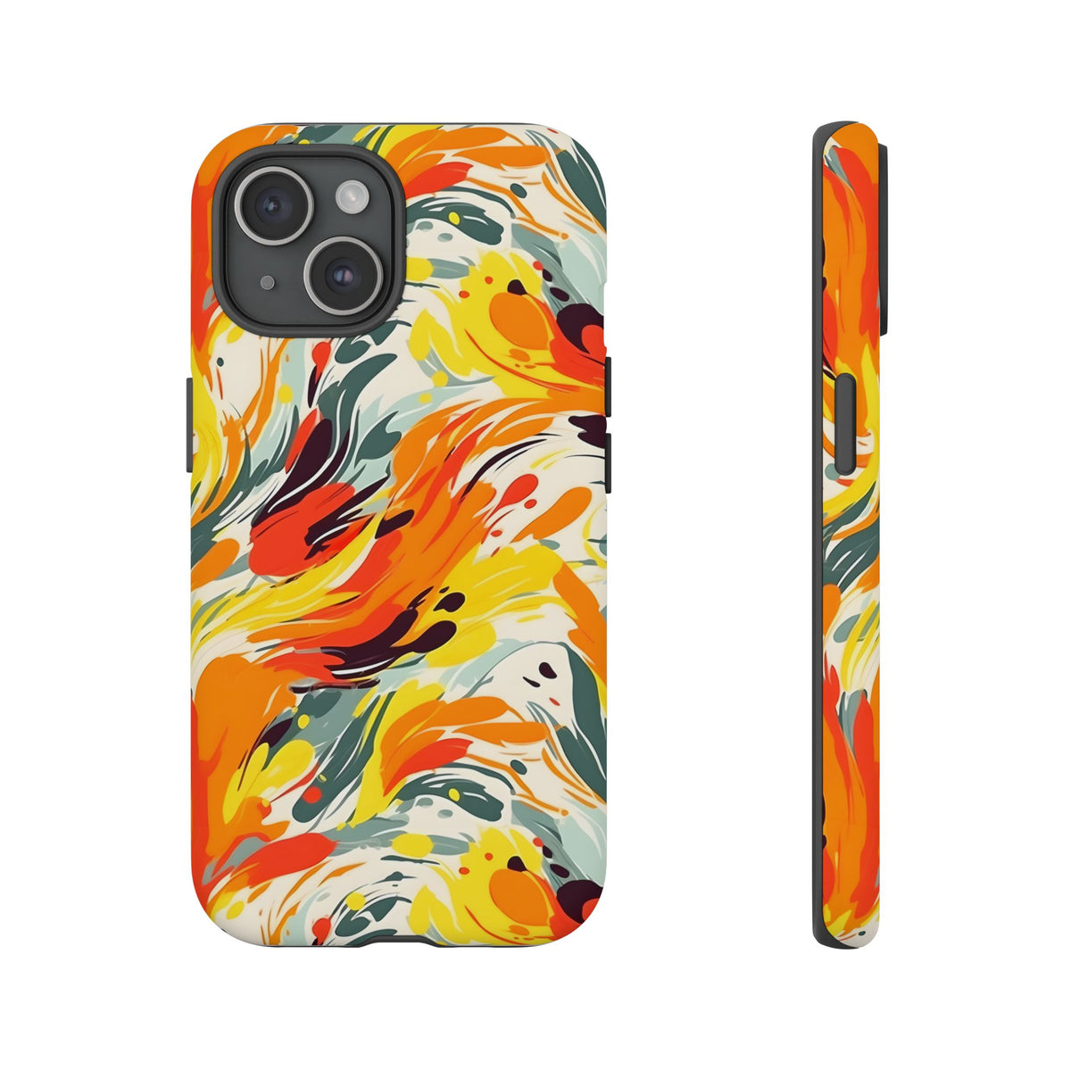 Abstract Painting Design Phone Case – Modern Art-Inspired Phone Cover 5