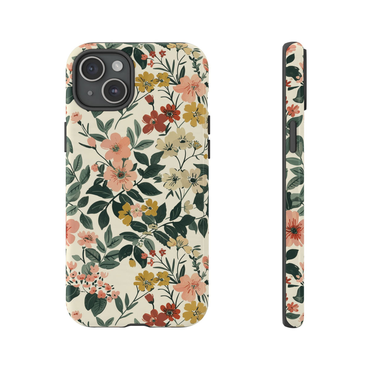 Flower-Themed Phone Case – Elegant Protection with a Floral Twist