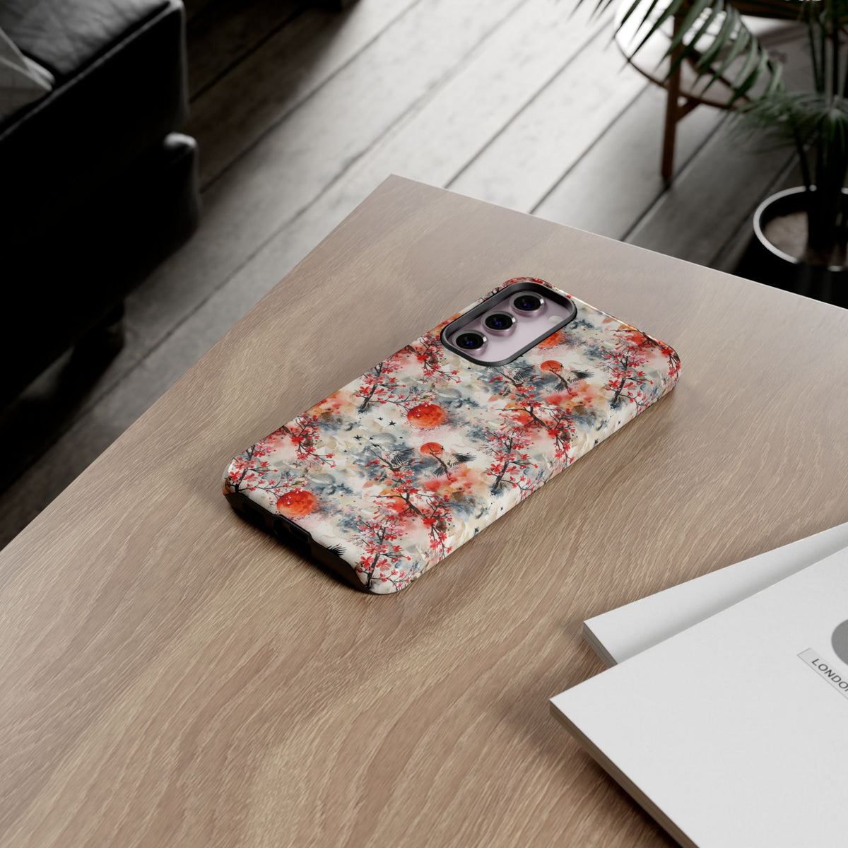 Japanese Pattern Phone Case – Elegant & Timeless Design for Your Phone 110