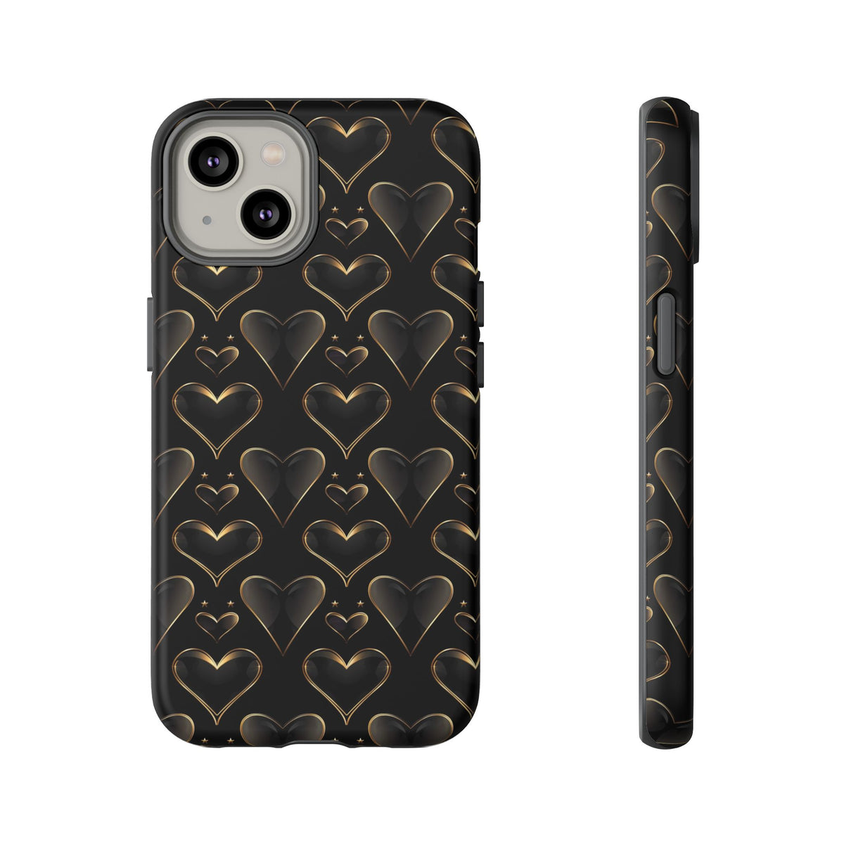 Heart Pattern Phone Case – Stylish & Loving Design for Your Device 362