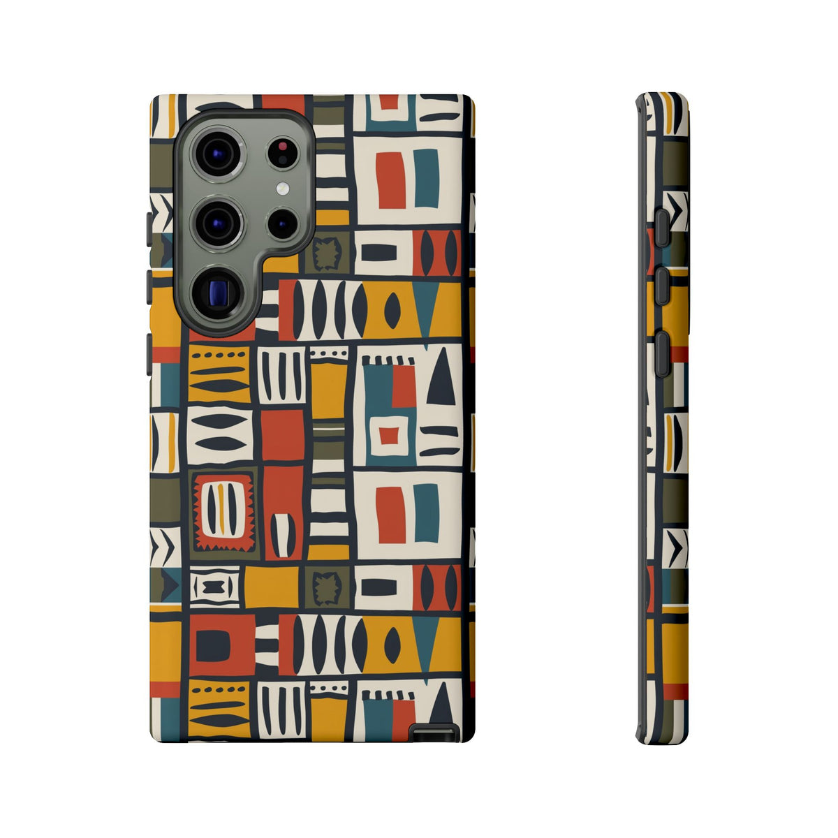 Stylish African Pattern Phone Case – Unique and Vibrant Protection 013