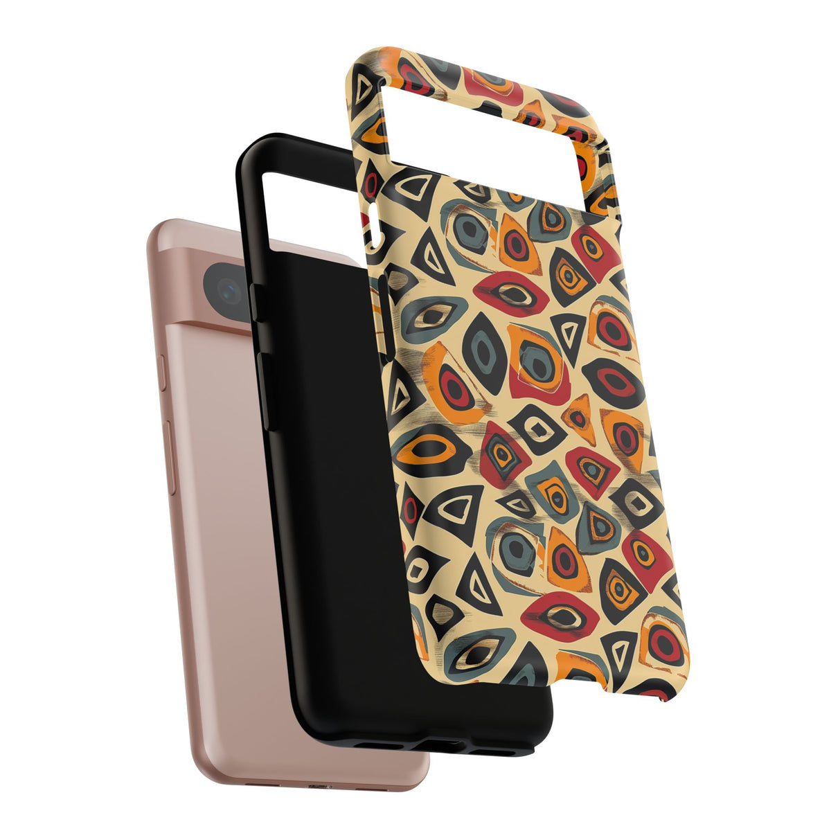 Stylish African Pattern Phone Case – Unique and Vibrant Protection 167