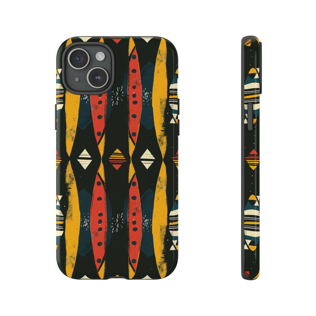 Stylish African Pattern Phone Case – Unique and Vibrant Protection 156