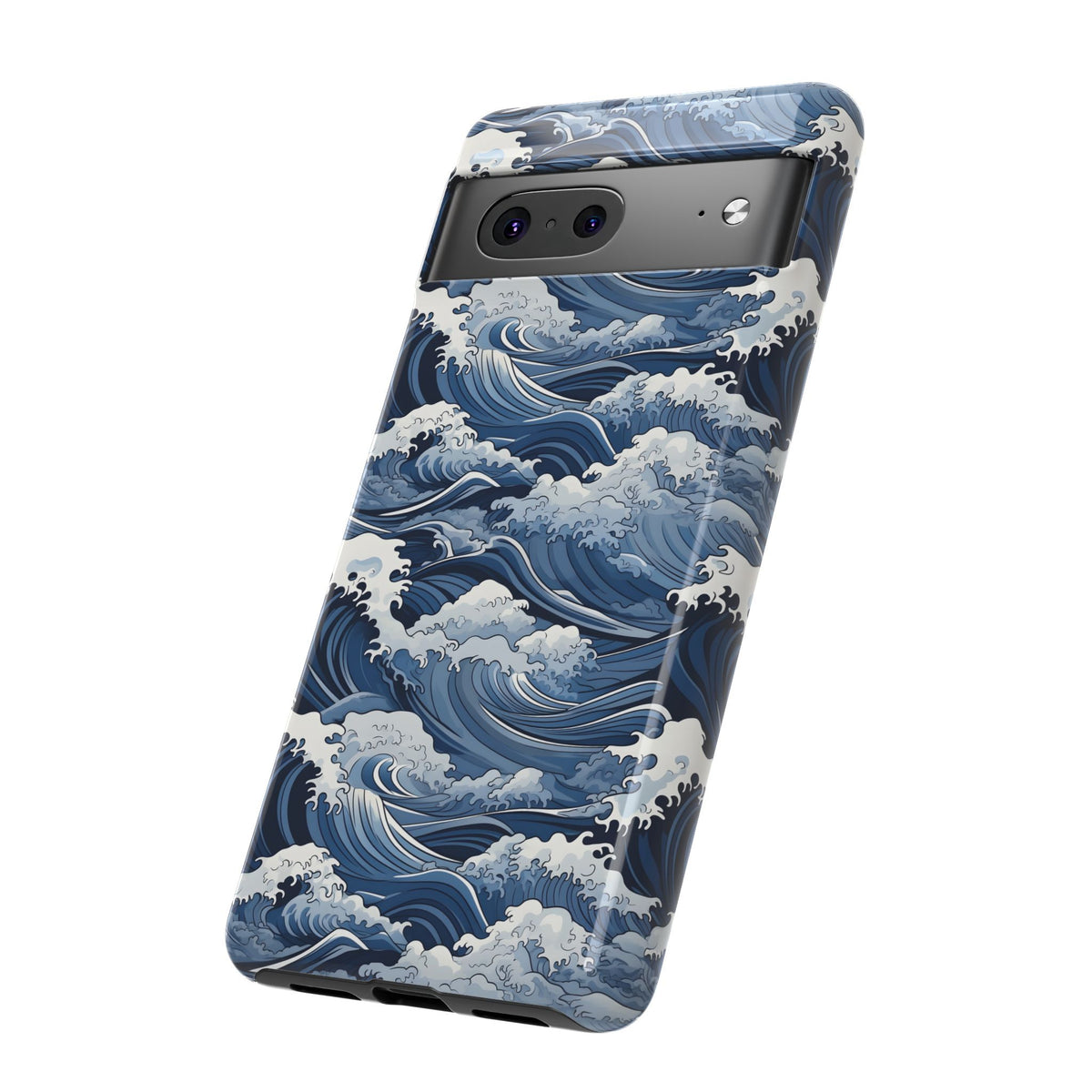 Japanese Waves Phone Case – Embrace Timeless Elegance with Classic Design