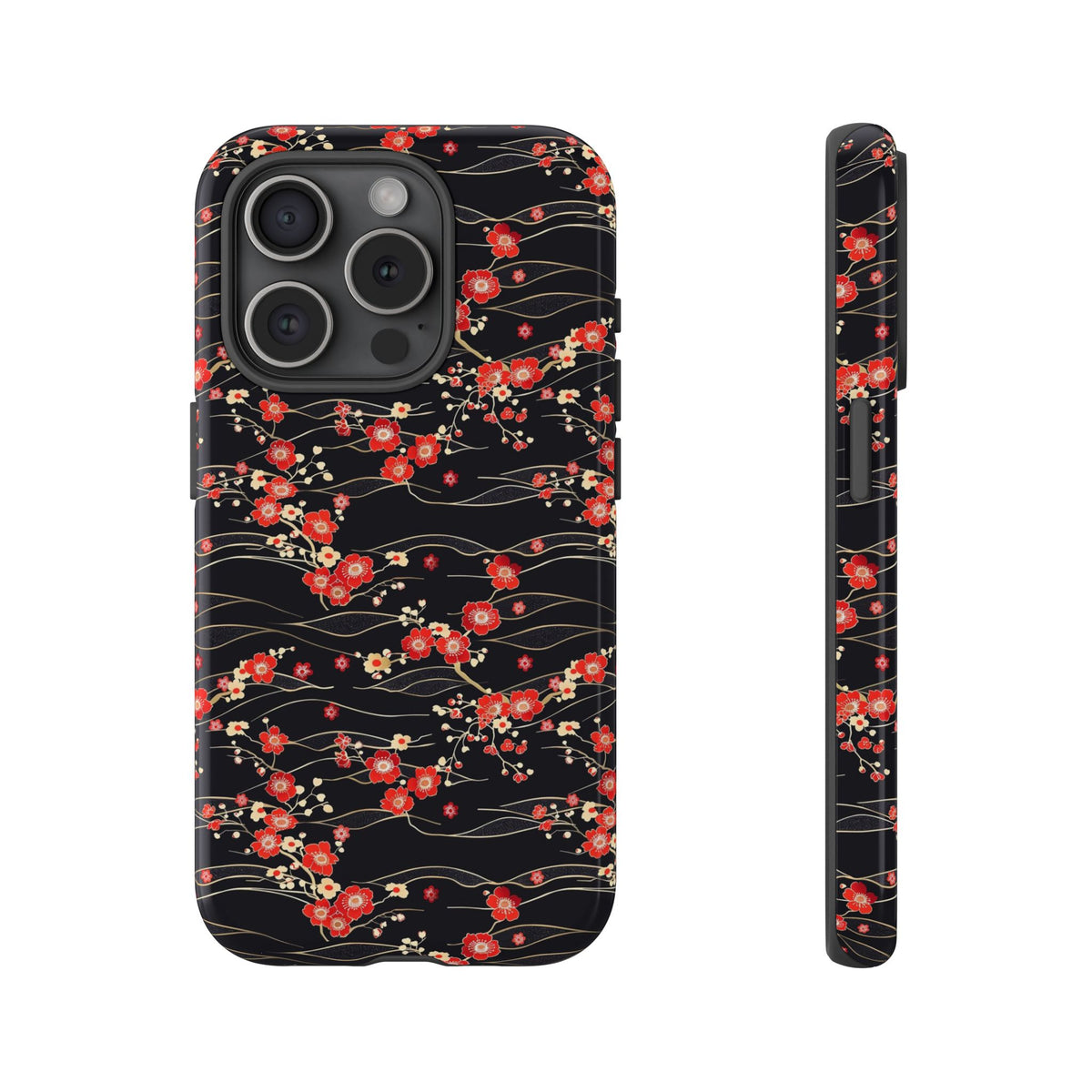 Japanese Pattern Phone Case – Elegant & Timeless Design for Your Phone 041