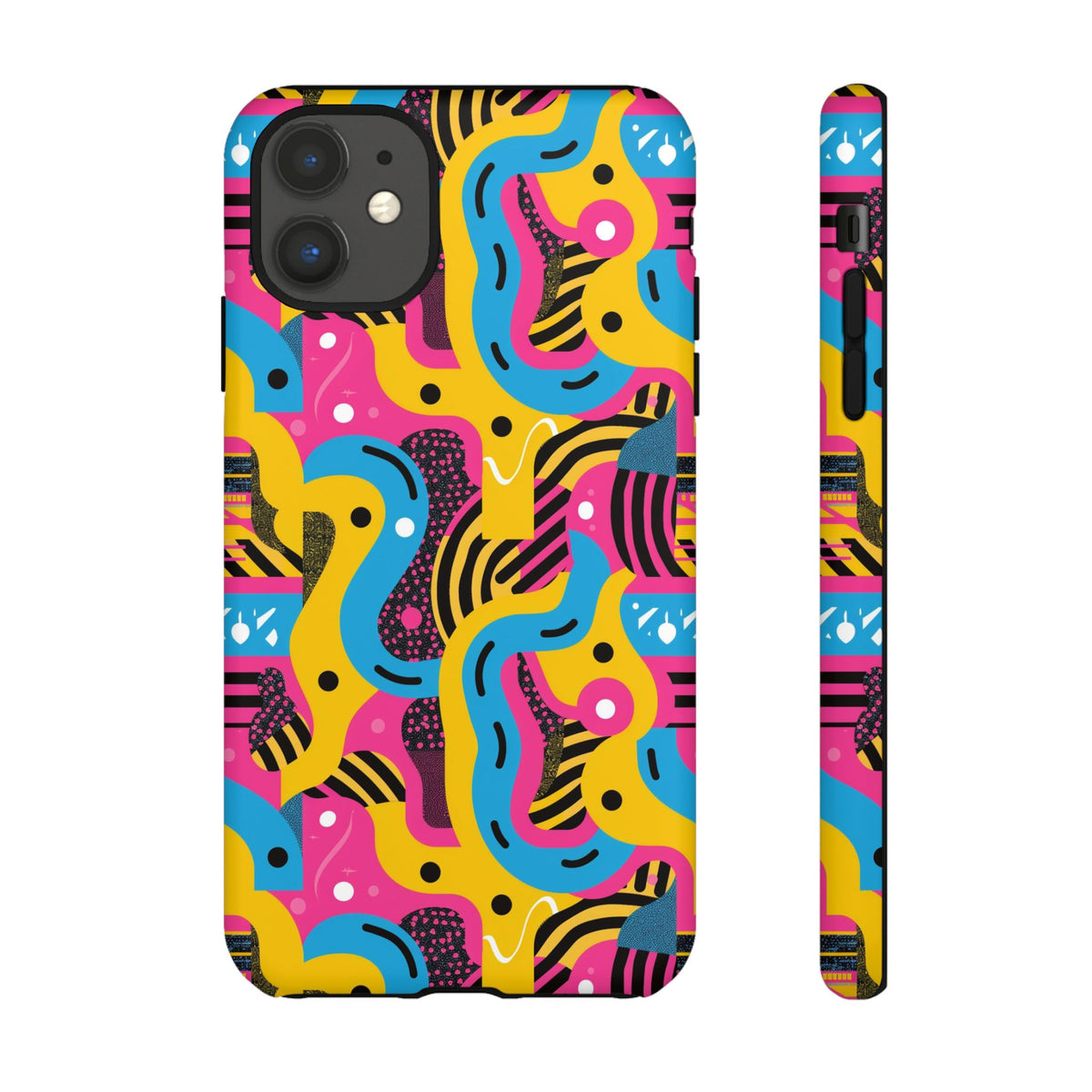 Retro 80s Seamless Phone Case – Vintage Style Meets Modern Protection 109