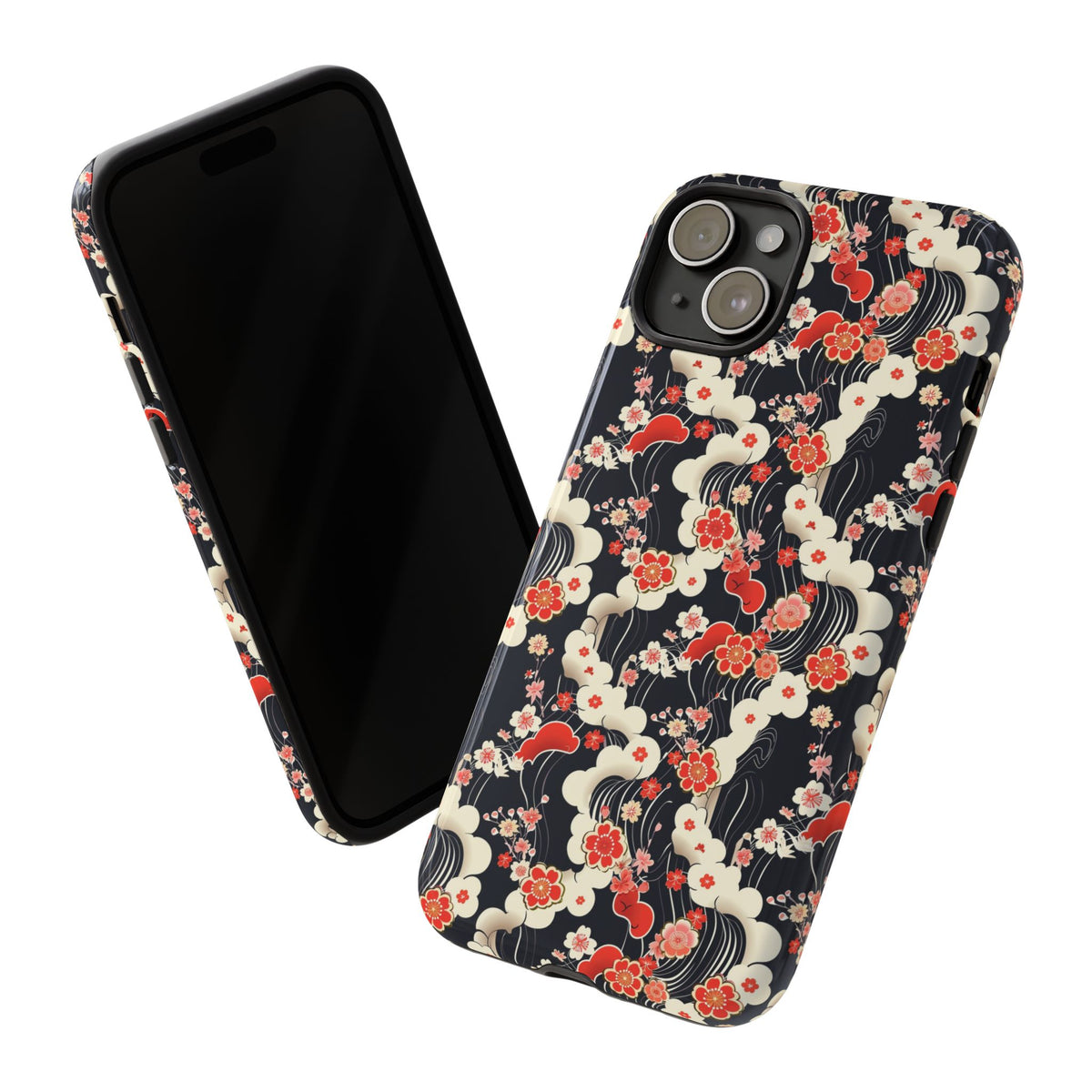 Japanese Pattern Phone Case – Elegant & Timeless Design for Your Phone 478