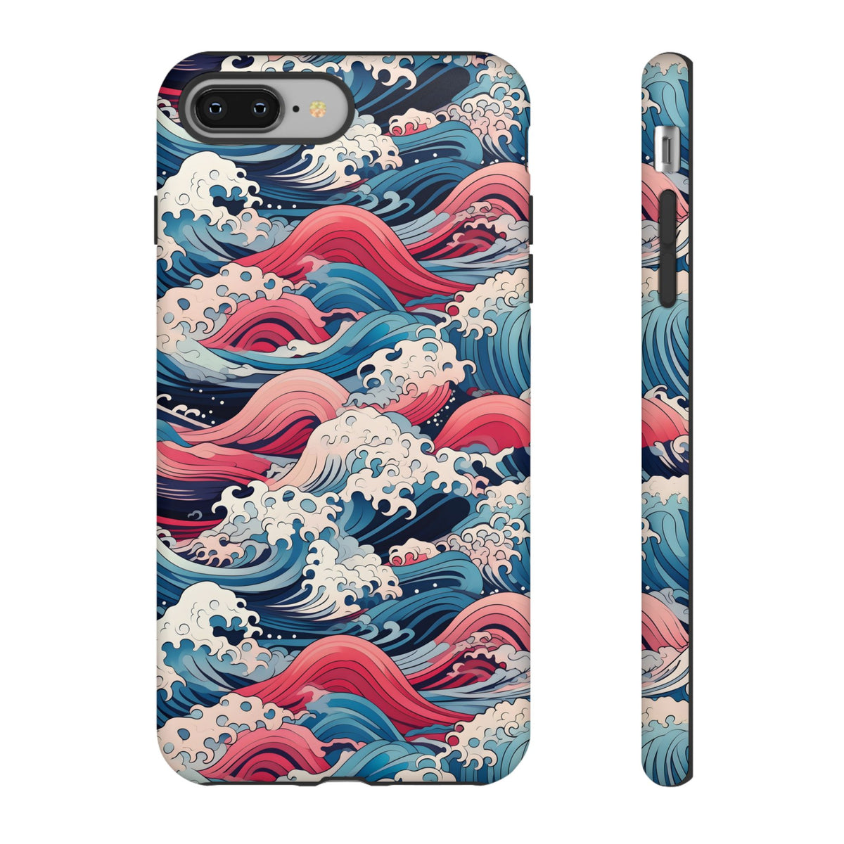 Japanese Waves Phone Case – Embrace Timeless Elegance with Classic Design 3