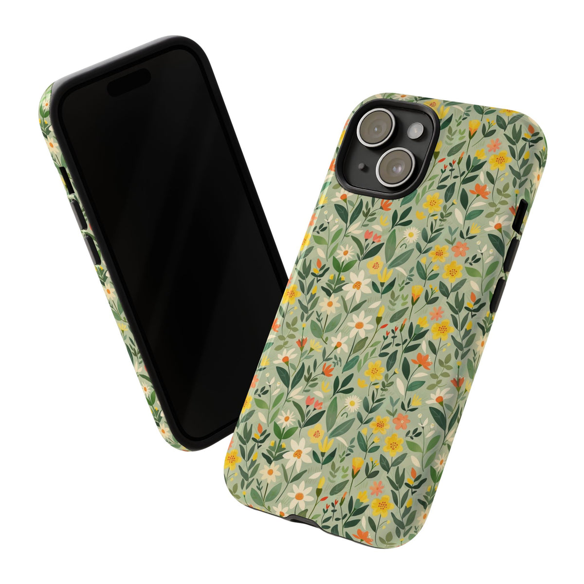 Spring Pattern Phone Case – Fresh & Vibrant Design for Your Phone 397