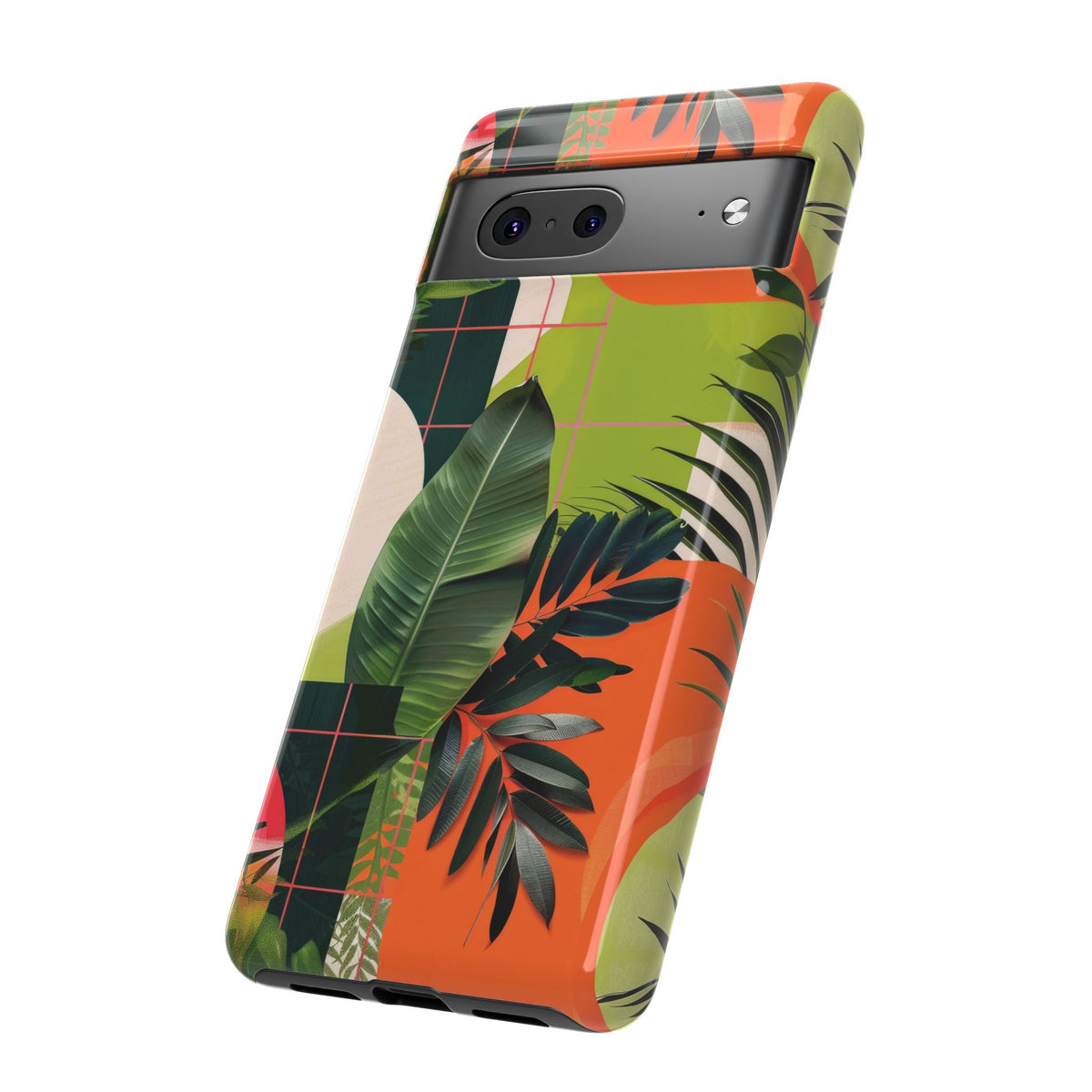 Jungle Collage Phone Case – Vibrant & Durable Nature-Inspired Protection