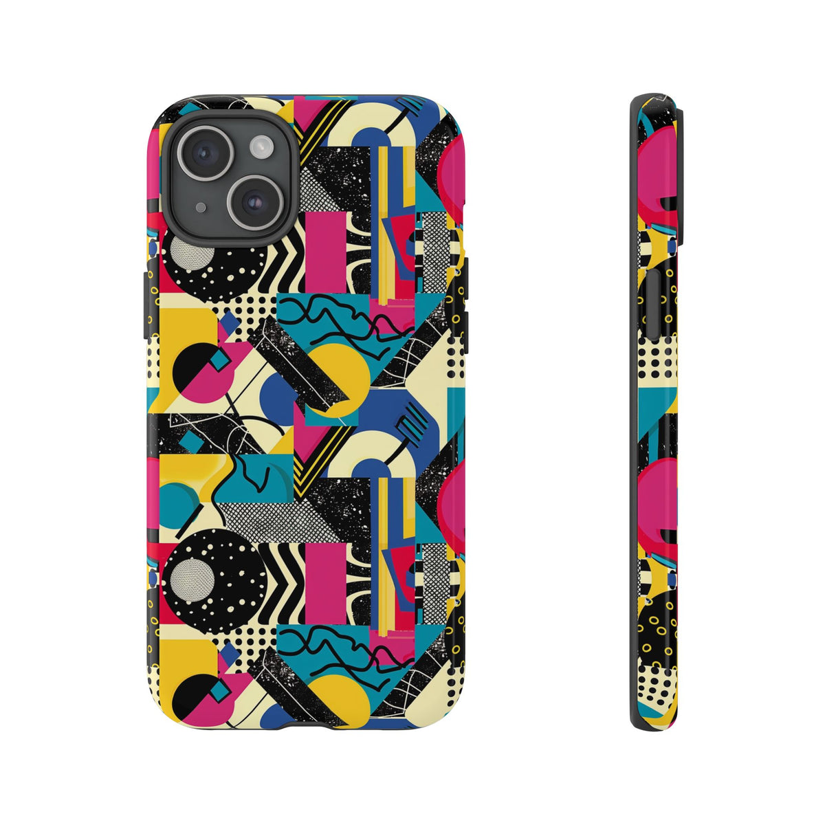 Retro 80s Seamless Phone Case – Vintage Style Meets Modern Protection 194