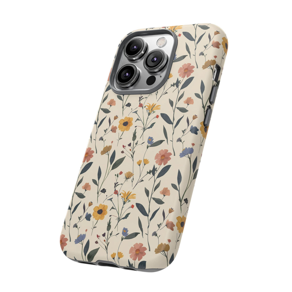 Flower-Themed Phone Case – Elegant Protection with a Floral Twist 2