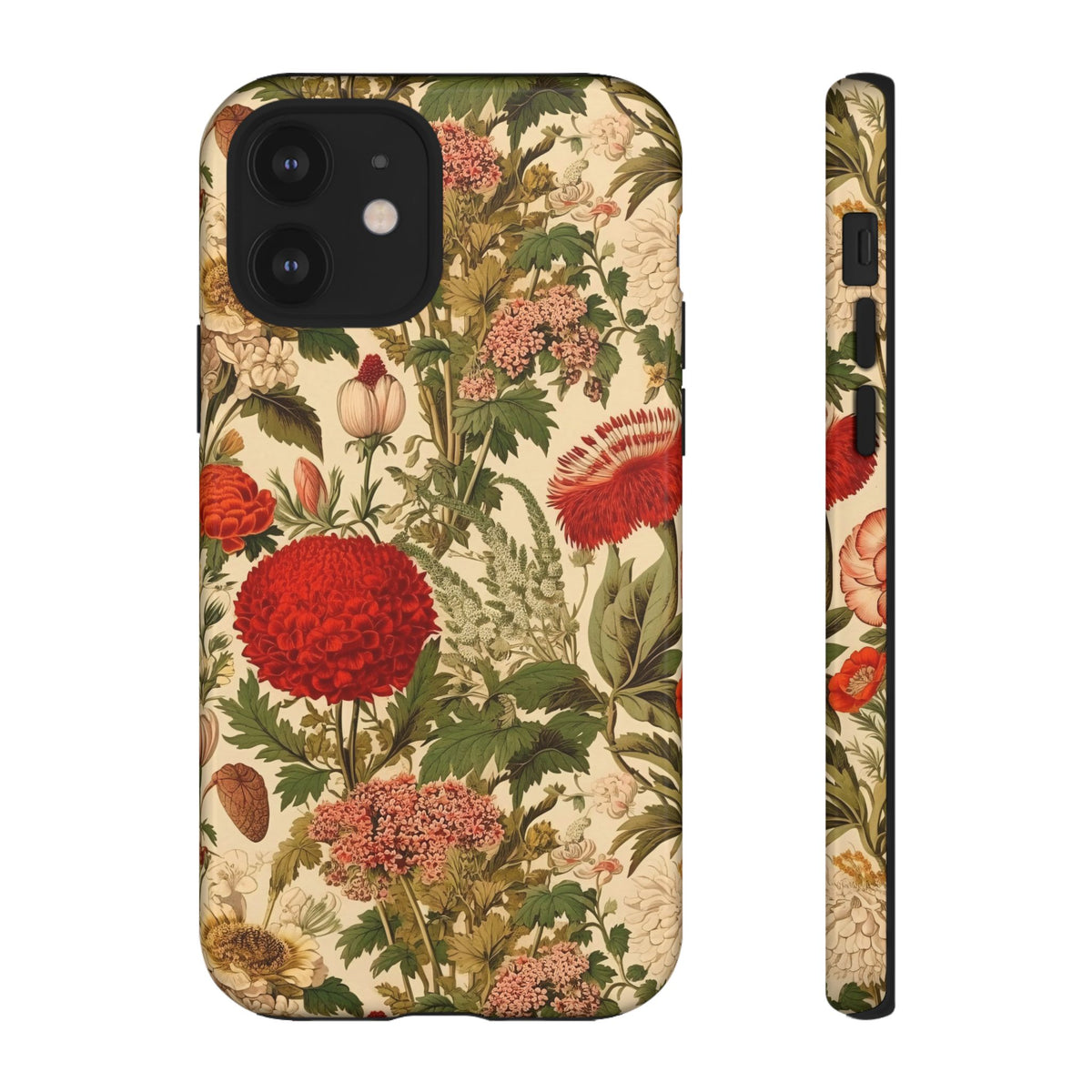 Antique Garden Botanical Phone Case - Vintage Botanical Phone Cover 2