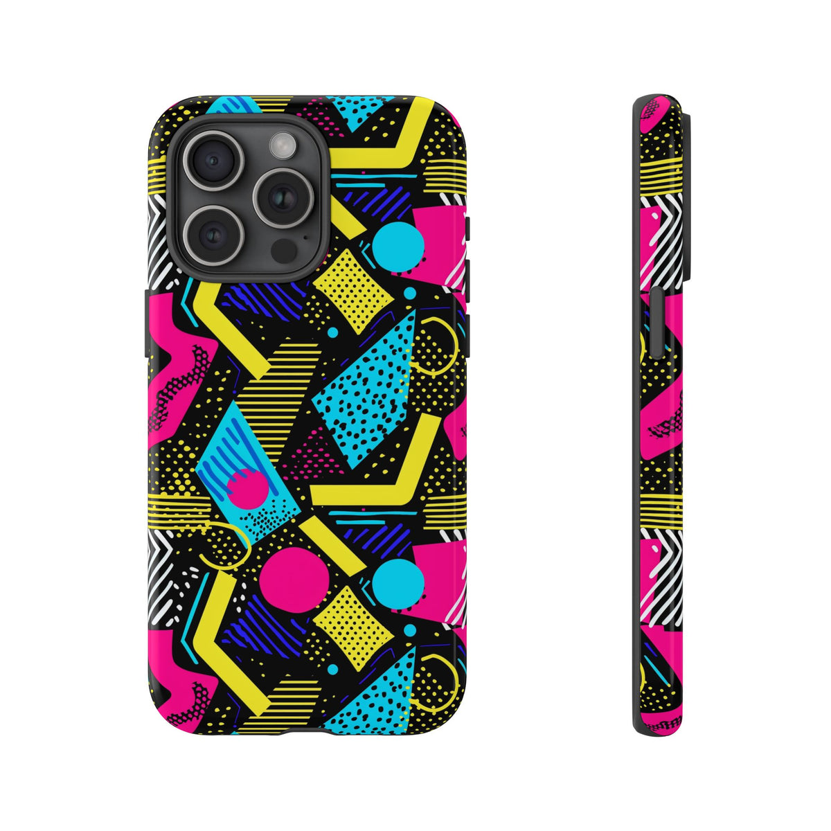 Retro 80s Seamless Phone Case – Vintage Style Meets Modern Protection 187