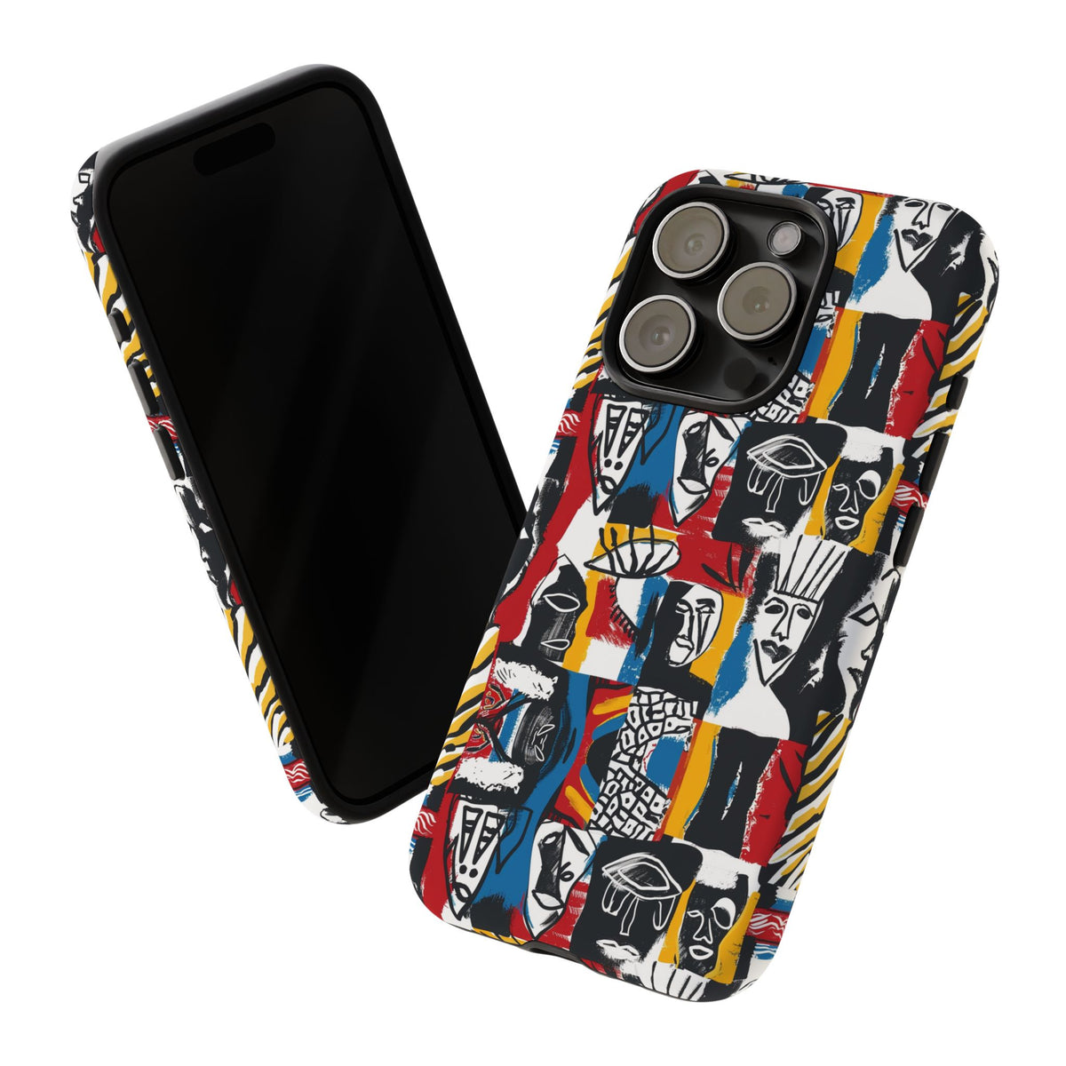 Stylish African Pattern Phone Case – Unique and Vibrant Protection 105