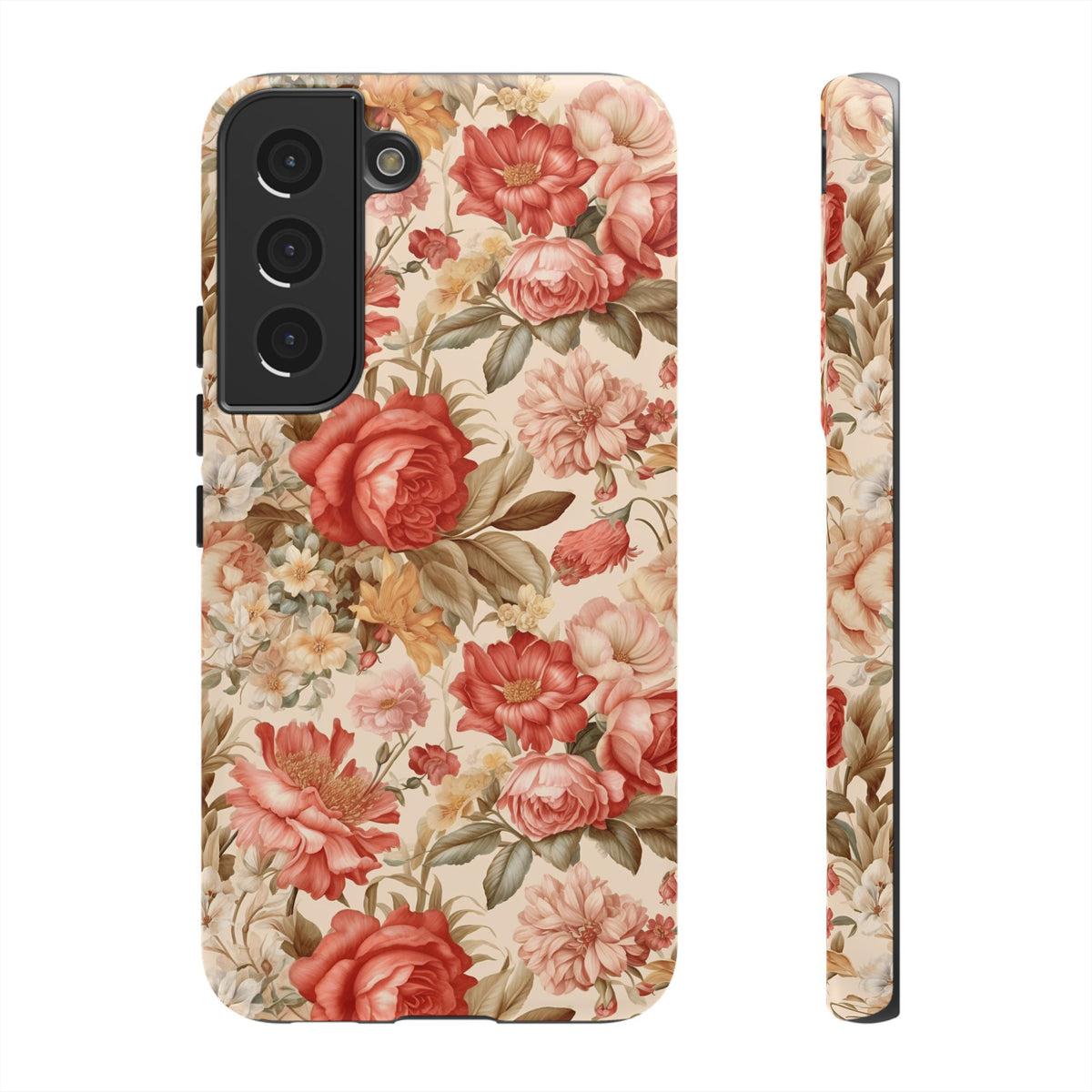 Antique Garden Botanical Phone Case - Vintage Botanical Phone Cover