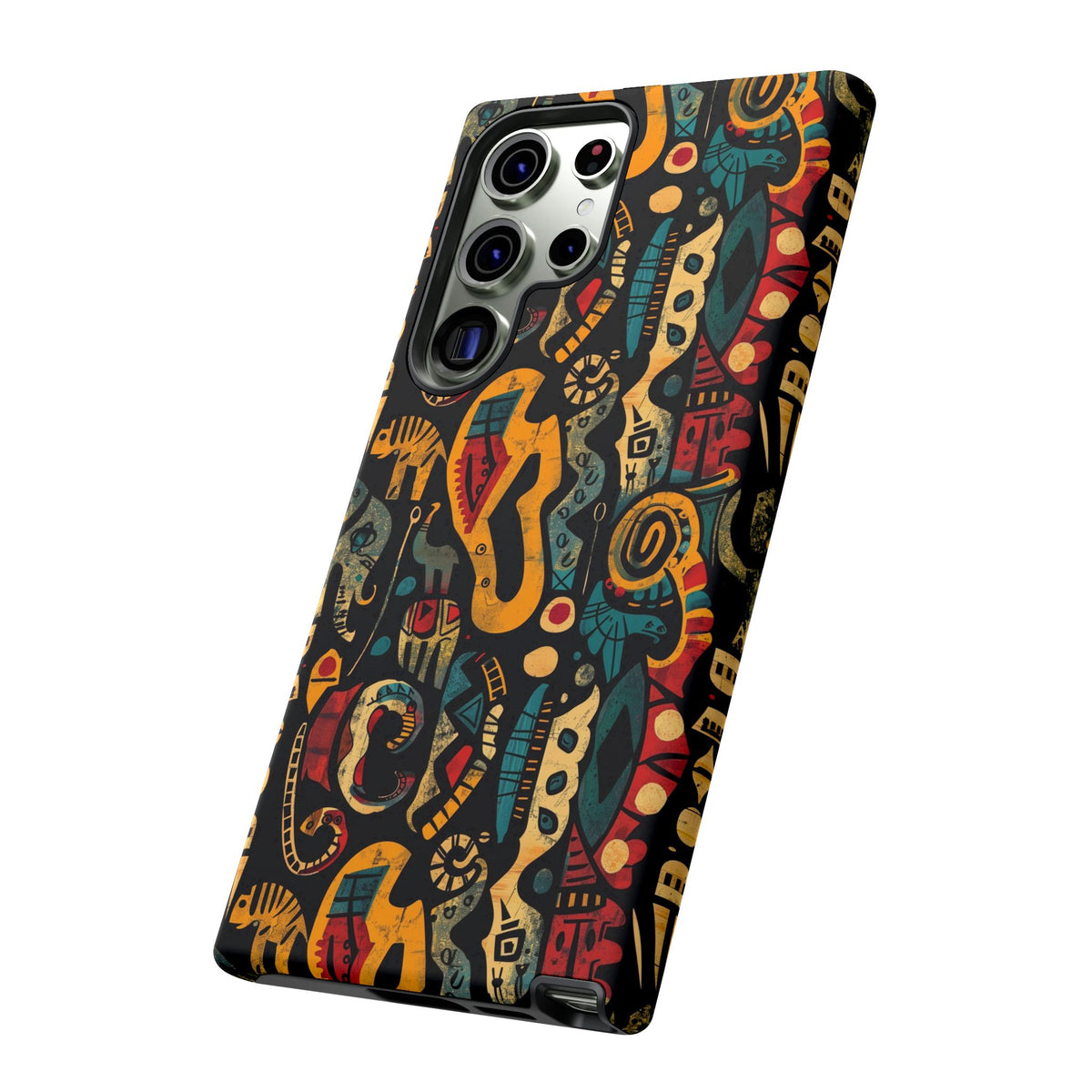 Stylish African Pattern Phone Case – Unique and Vibrant Protection 153