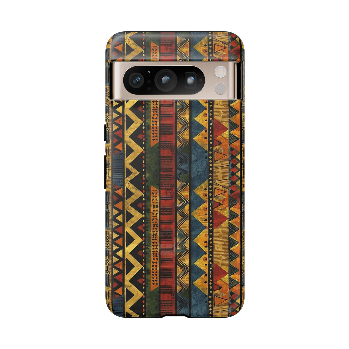 Stylish African Pattern Phone Case – Unique and Vibrant Protection 166