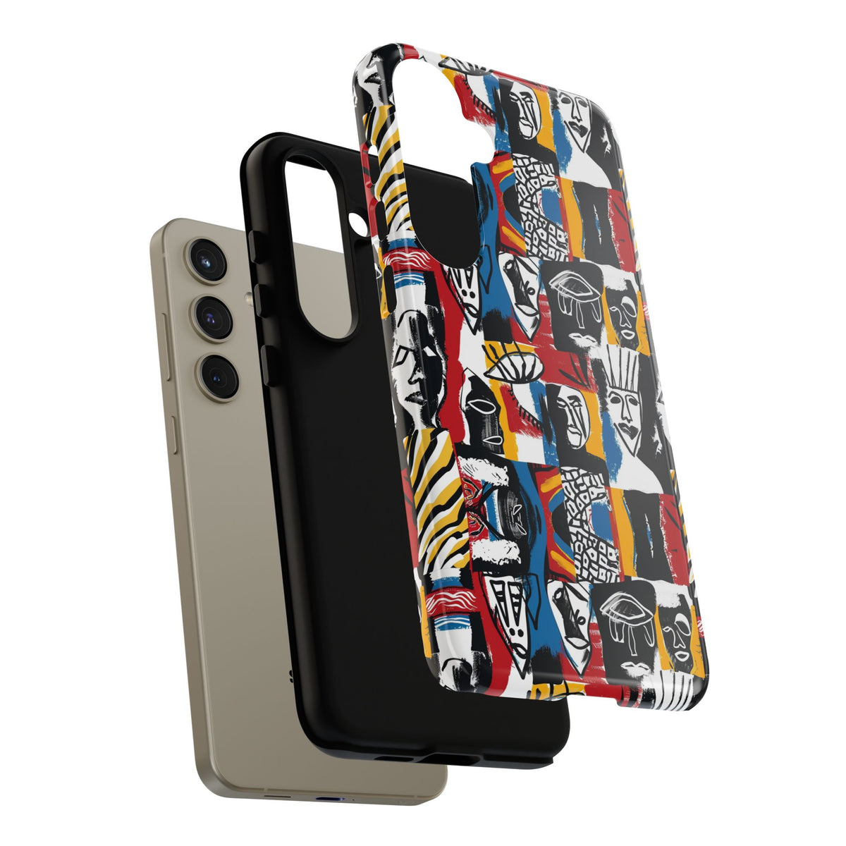 Stylish African Pattern Phone Case – Unique and Vibrant Protection 105