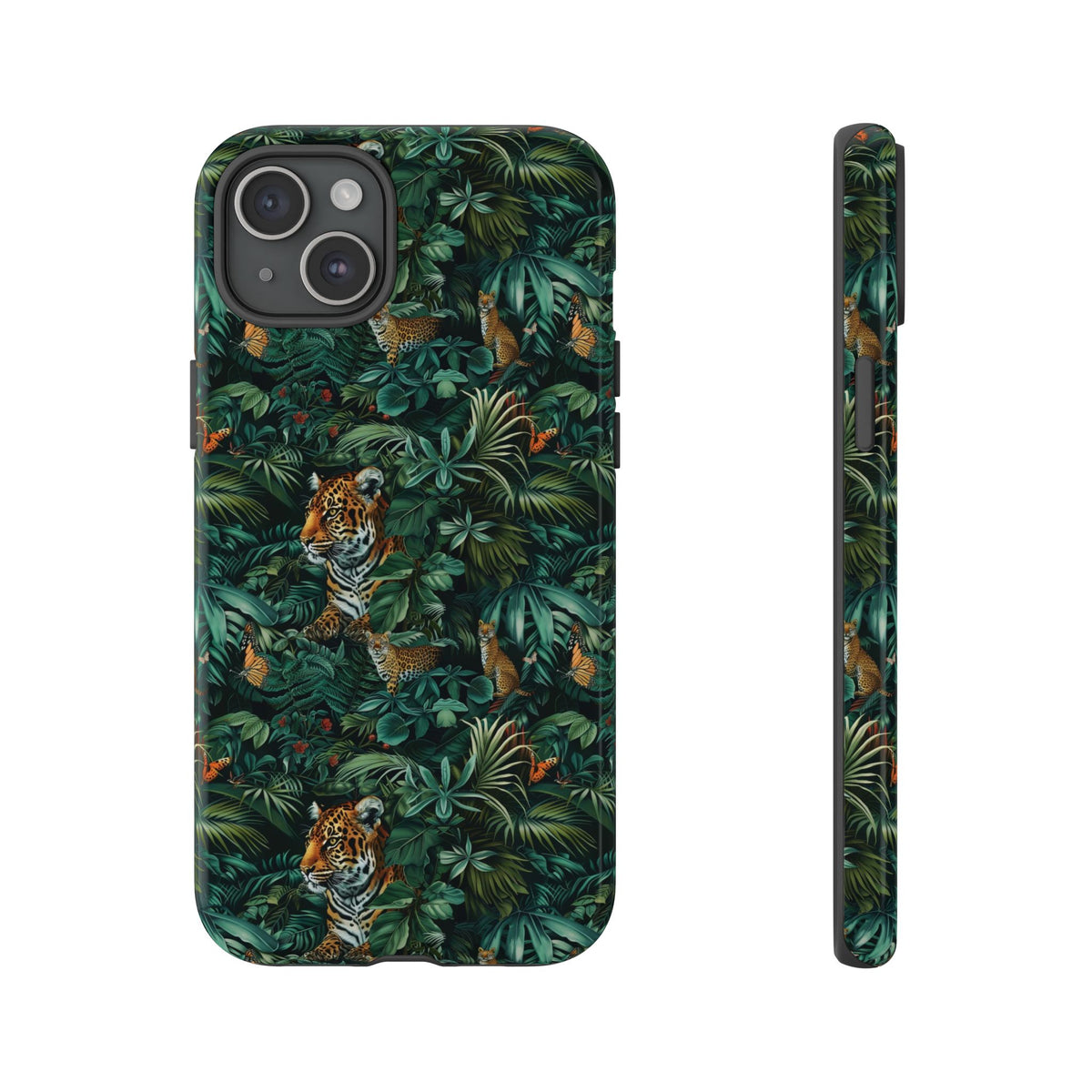 Jungle Pattern Phone Case – Exotic & Lush Design for Your Phone 326