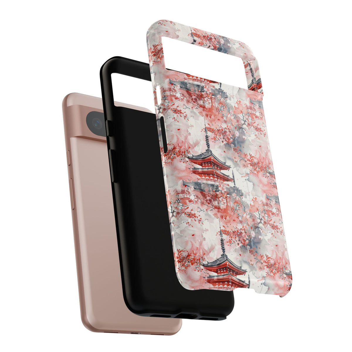 Japanese Pattern Phone Case – Elegant & Timeless Design for Your Phone 117