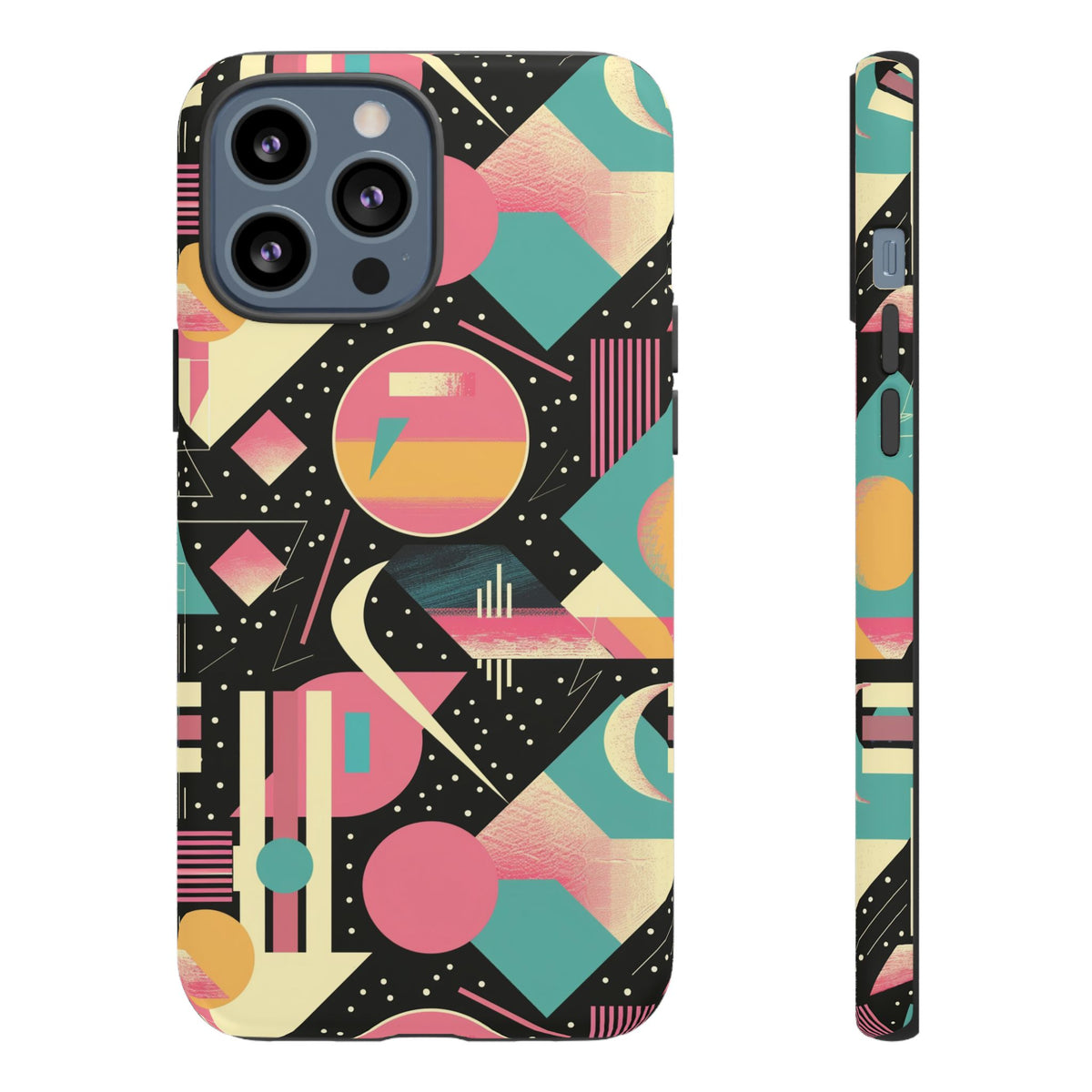 Retro 80s Seamless Phone Case – Vintage Style Meets Modern Protection 8