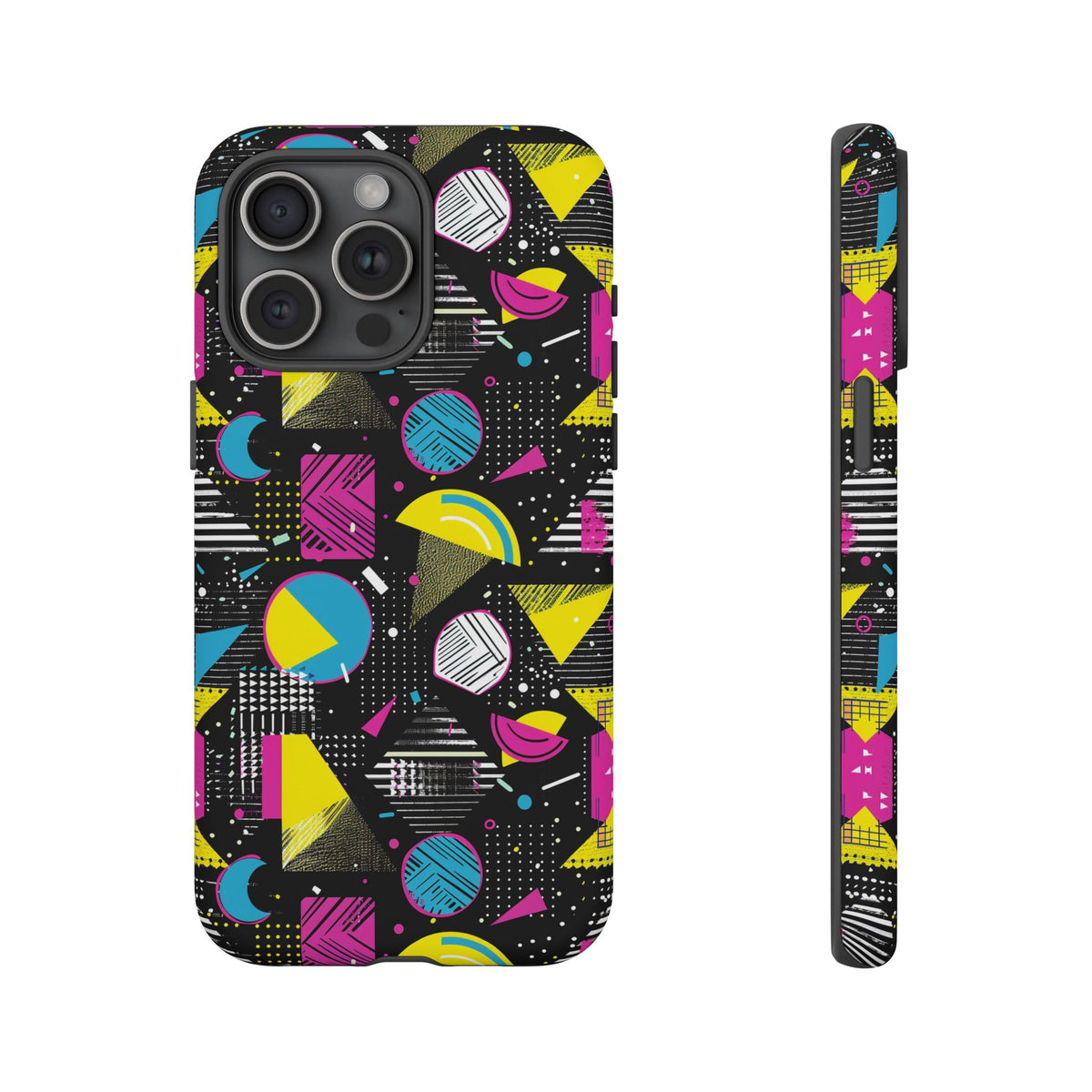 Retro 80s Seamless Phone Case – Vintage Style Meets Modern Protection 206