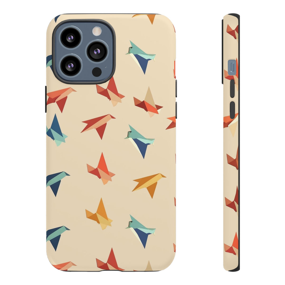 Birds Seamless Pattern Phone Case – Elegant and Timeless Avian Design 4