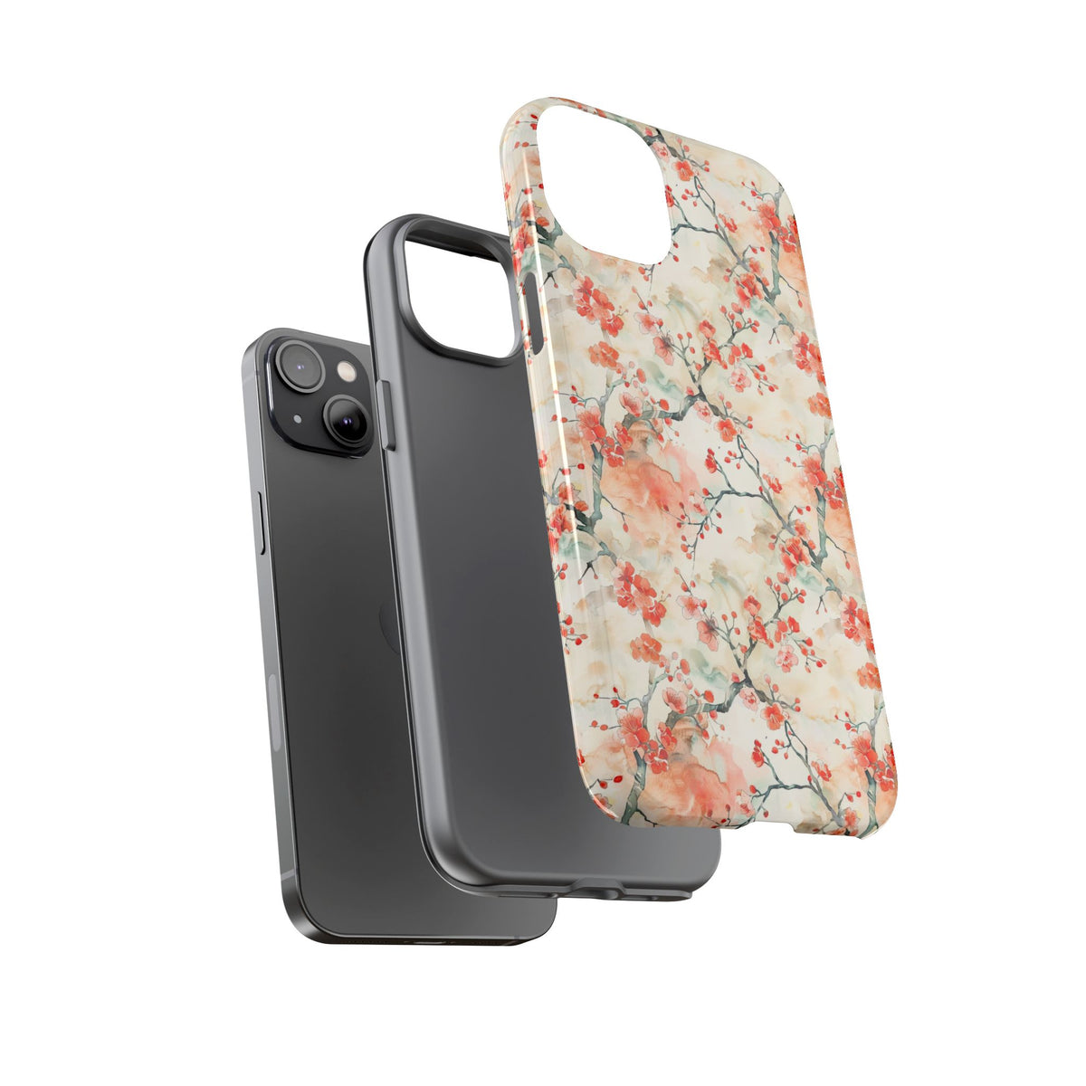 Japanese Pattern Phone Case – Elegant & Timeless Design for Your Phone 093