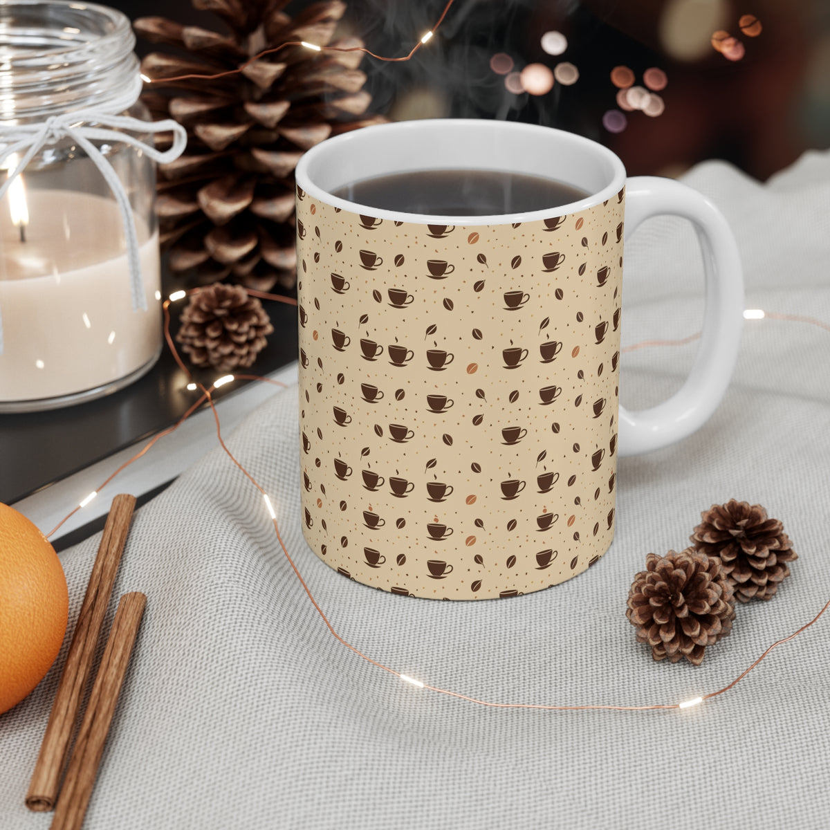 Coffee-Themed Coffee Mug - Sip in Style 300