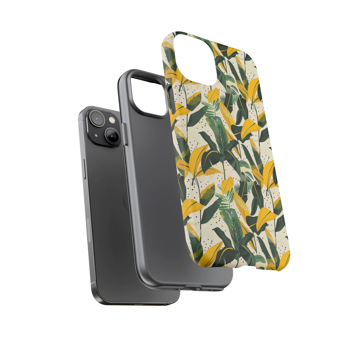 Jungle Pattern Phone Case – Exotic & Lush Design for Your Phone 338