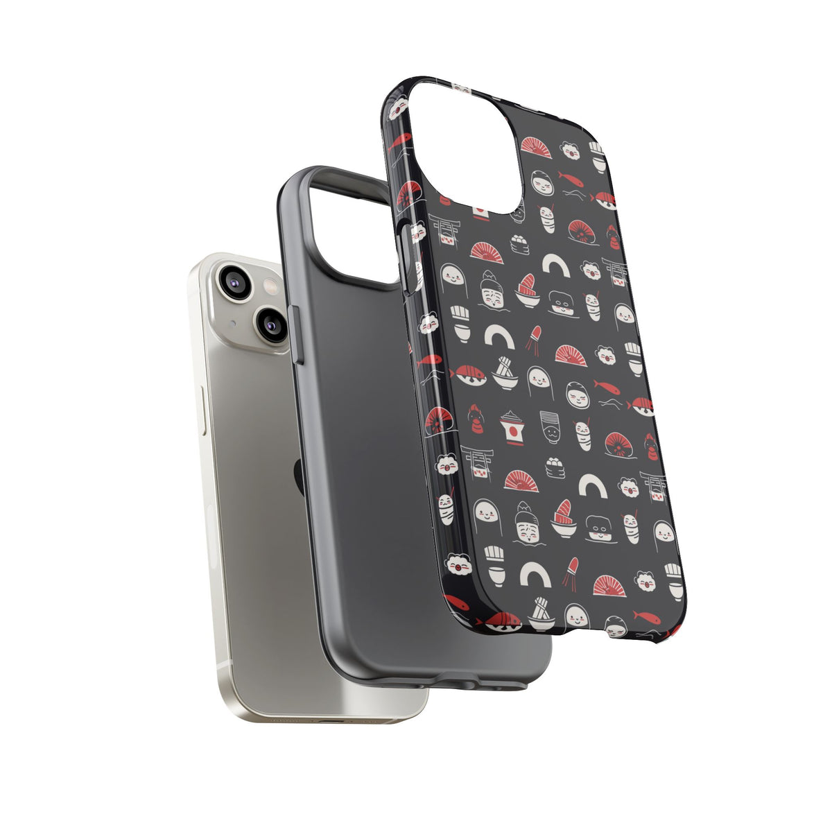 Japanese Pattern Phone Case – Elegant & Timeless Design for Your Phone 456