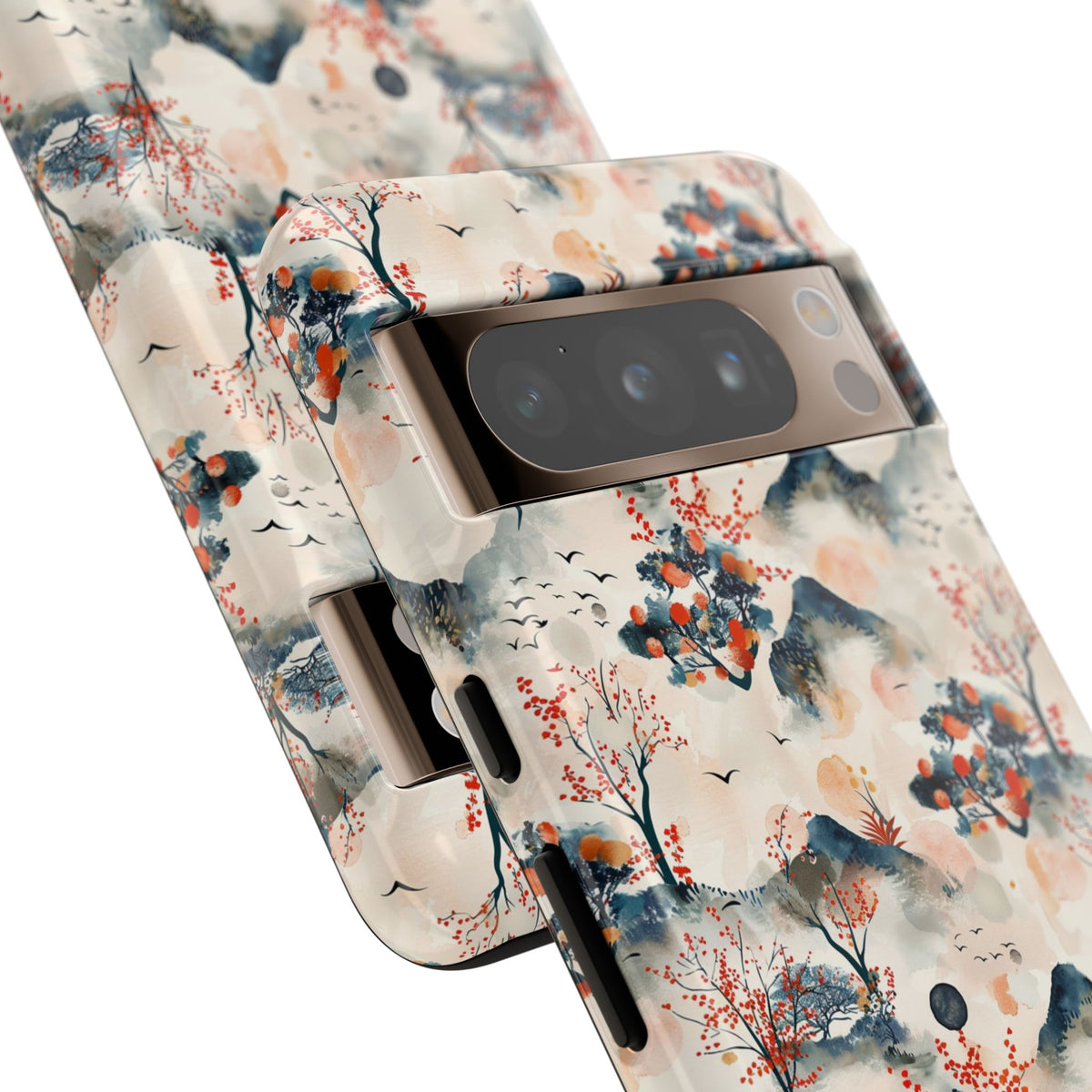 Japanese Pattern Phone Case – Elegant & Timeless Design for Your Phone 501