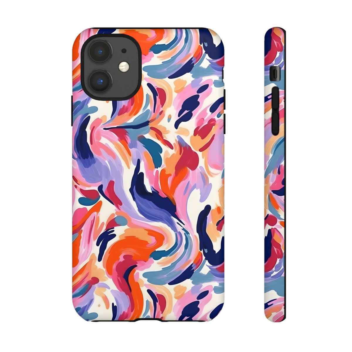 Abstract Painting Design Phone Case – Modern Art-Inspired Phone Cover 3