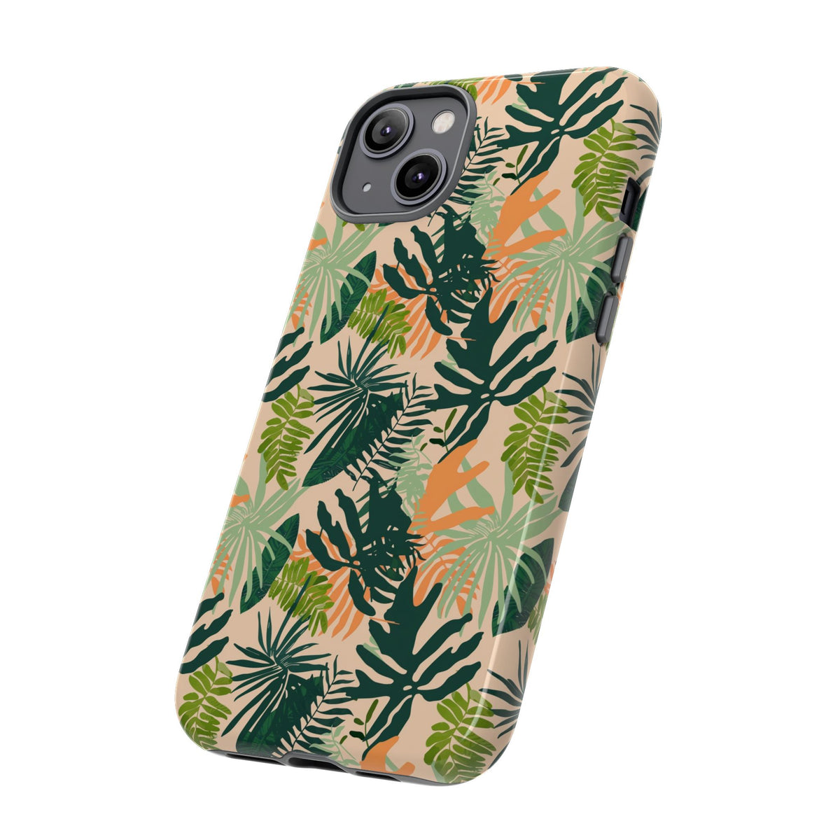 Jungle Pattern Phone Case – Exotic & Lush Design for Your Phone 353