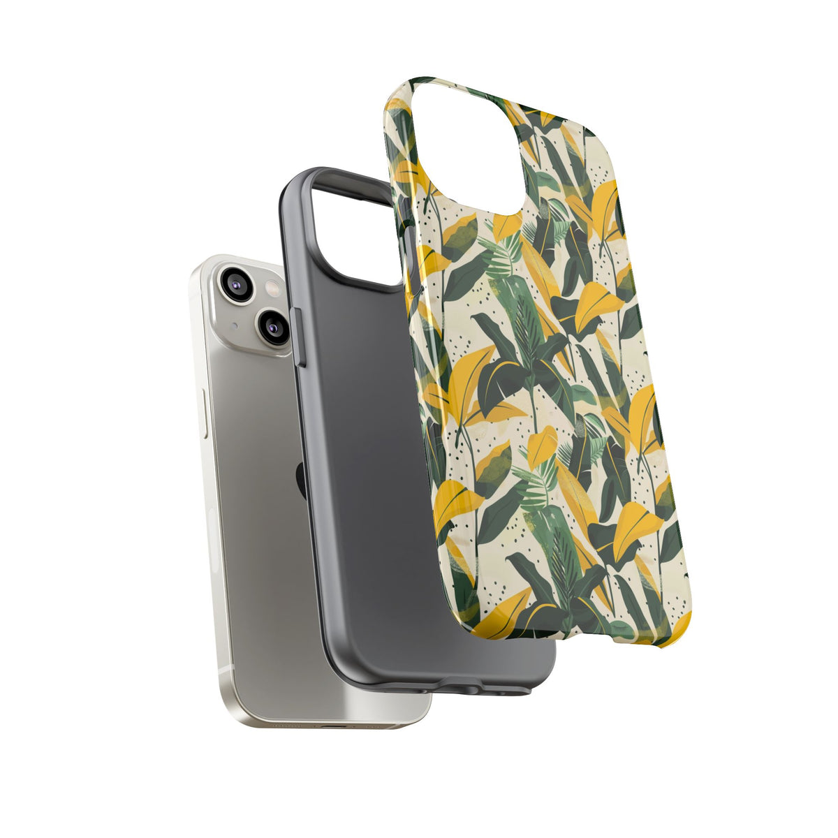 Jungle Pattern Phone Case – Exotic & Lush Design for Your Phone 338