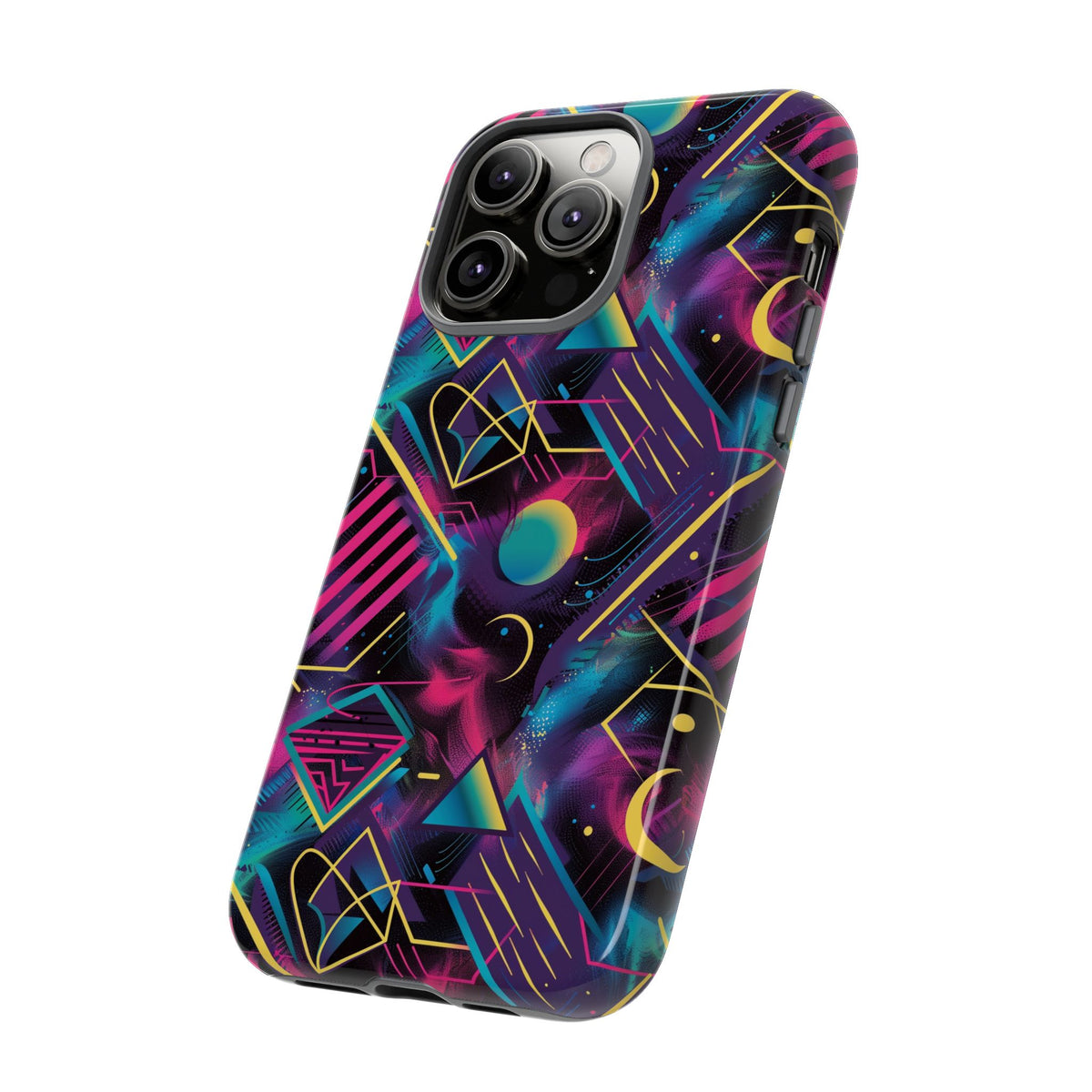 Retro 80s Seamless Phone Case – Vintage Style Meets Modern Protection 076