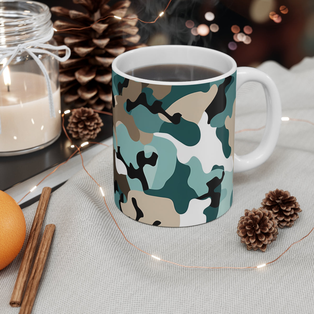 All-Over Camouflage Pattern Coffee Mug 209