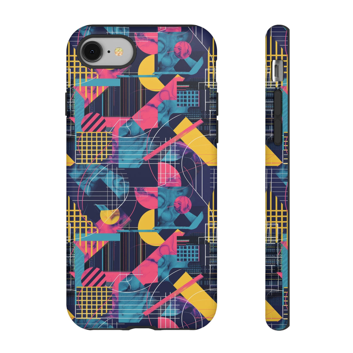 Retro 80s Seamless Phone Case – Vintage Style Meets Modern Protection 188