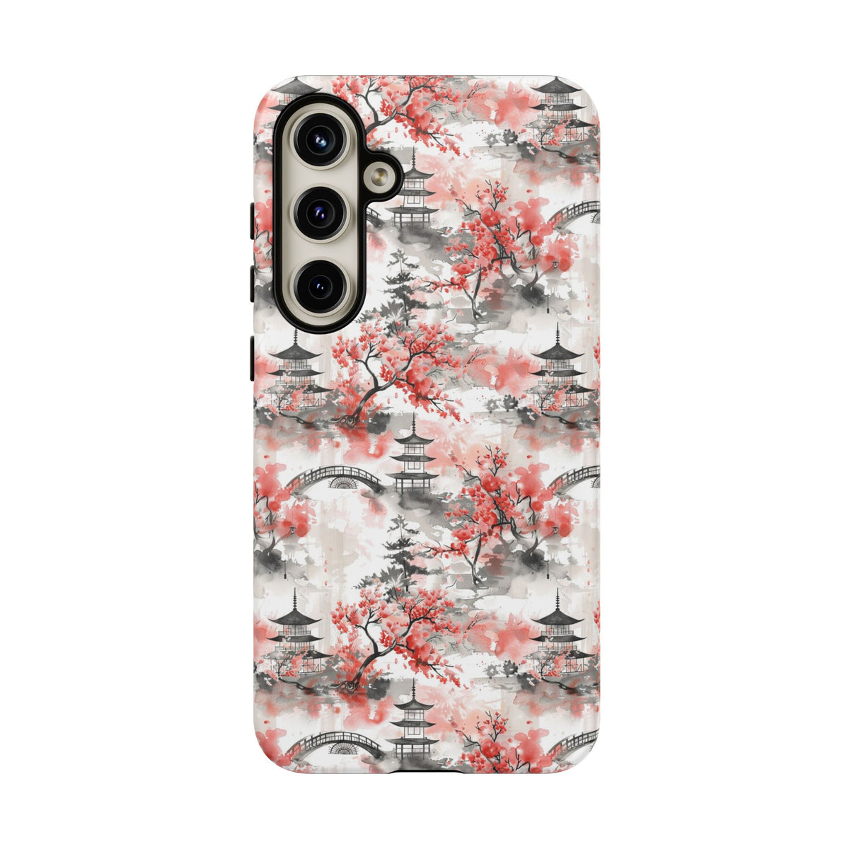 Japanese Pattern Phone Case – Elegant & Timeless Design for Your Phone 122