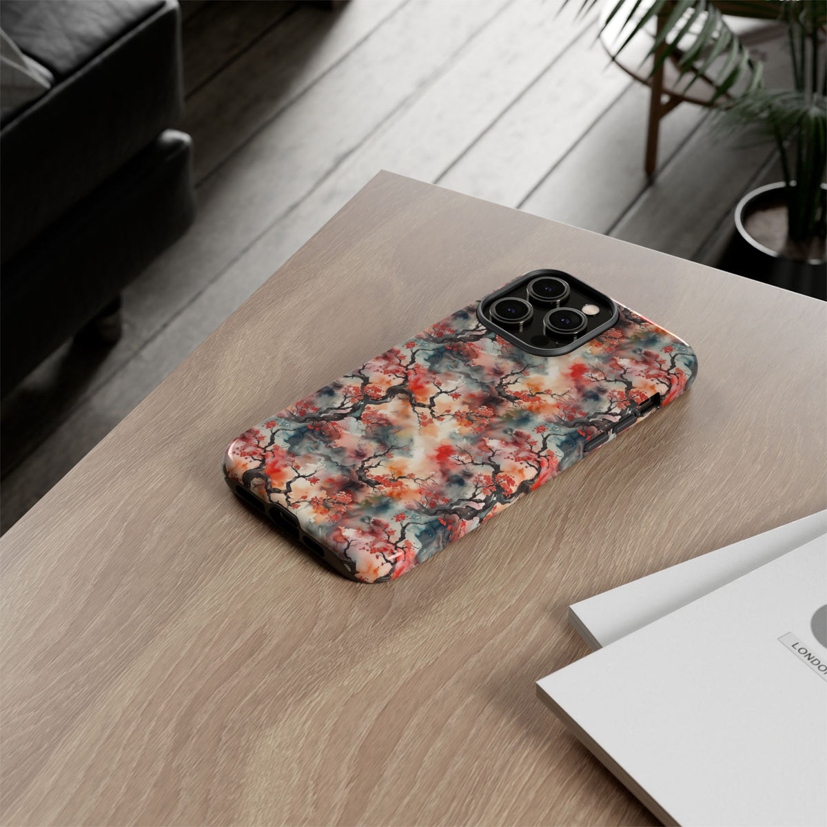 Japanese Pattern Phone Case – Elegant & Timeless Design for Your Phone 020