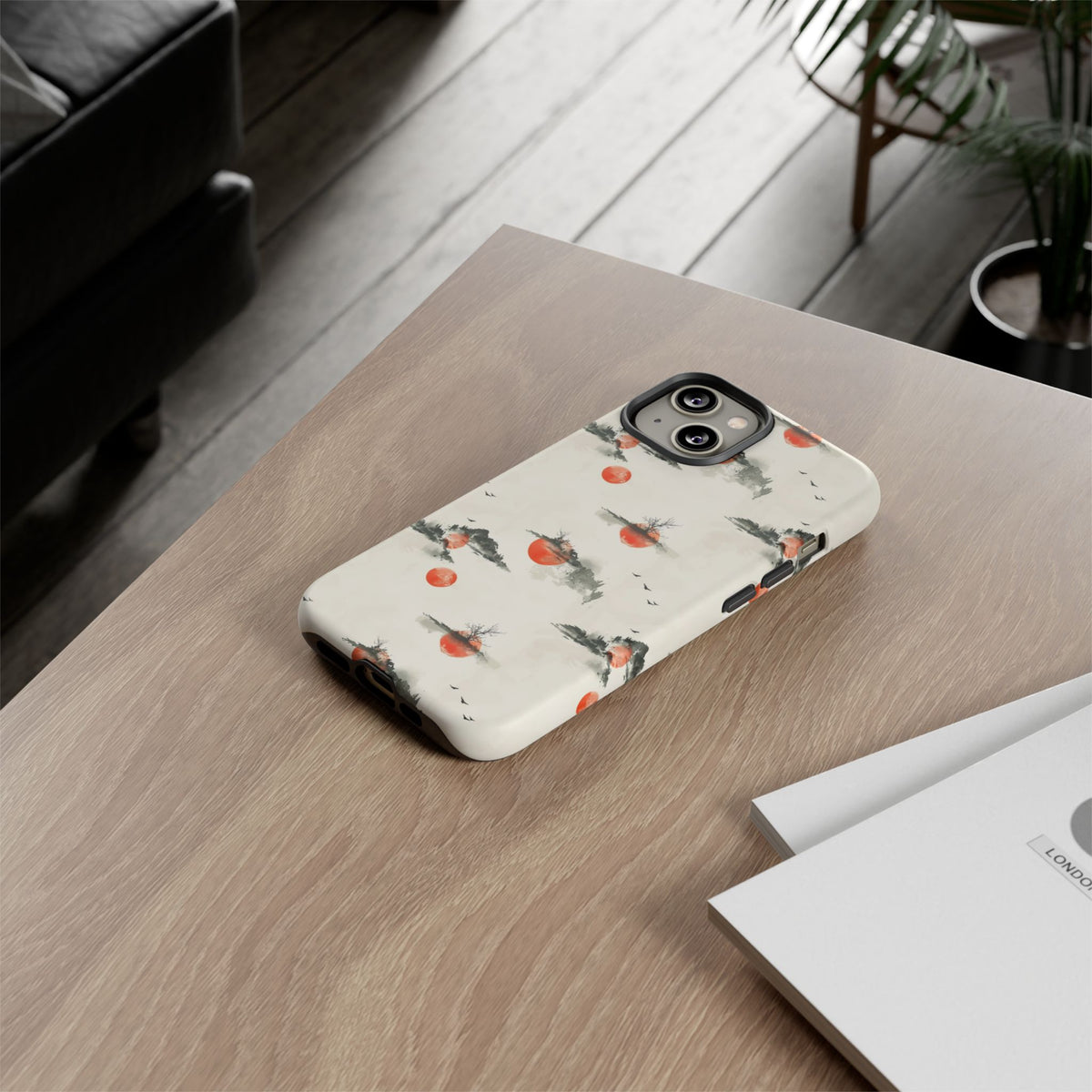 Japanese Pattern Phone Case – Elegant & Timeless Design for Your Phone 502