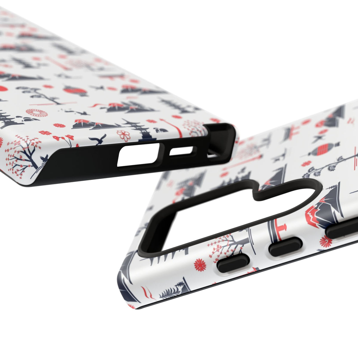 Japanese Pattern Phone Case – Elegant & Timeless Design for Your Phone 079