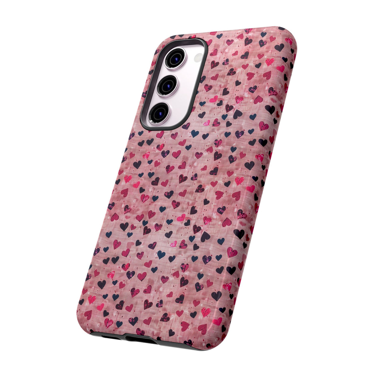 Heart Pattern Phone Case – Stylish & Loving Design for Your Device 229