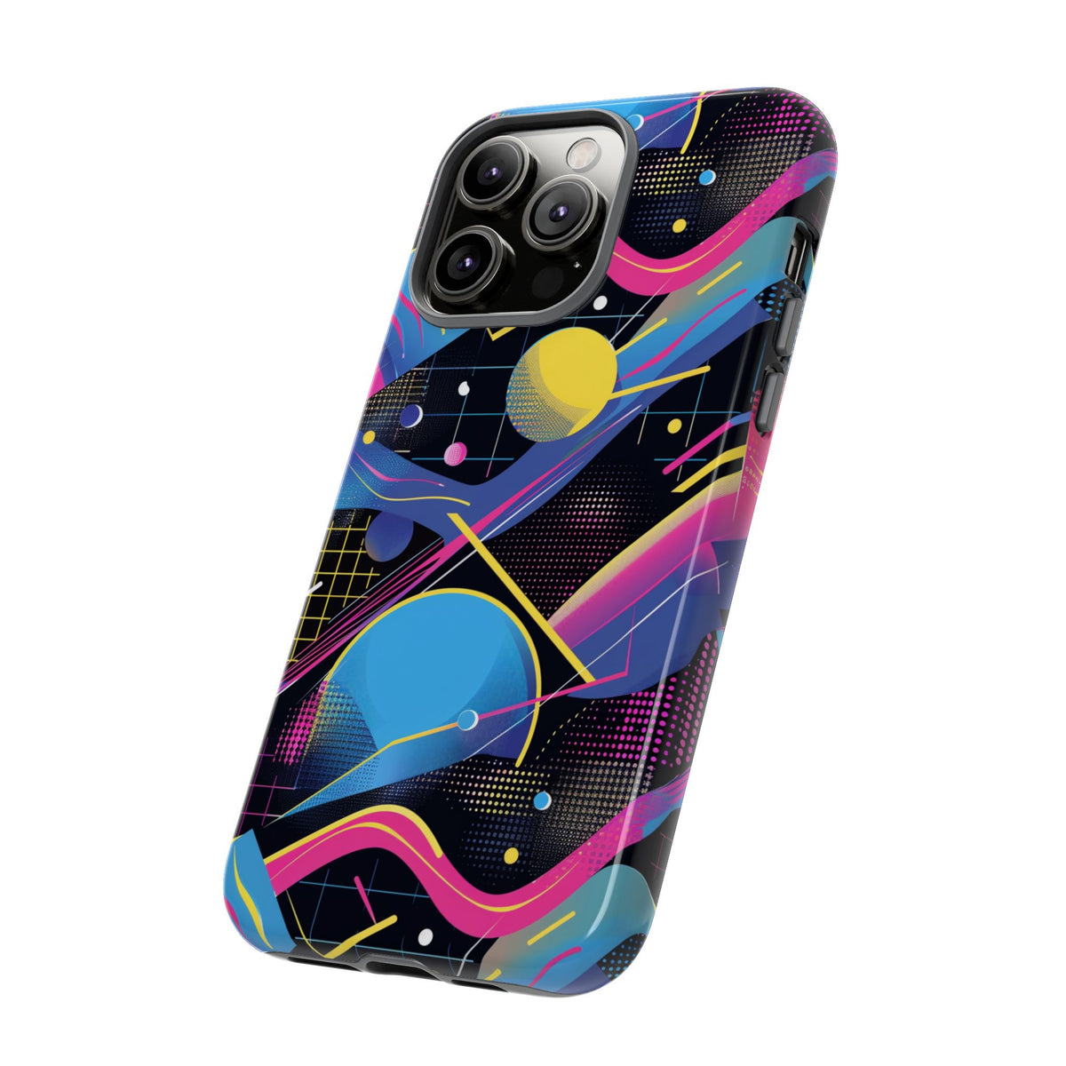 Retro 80s Seamless Phone Case – Vintage Style Meets Modern Protection 14